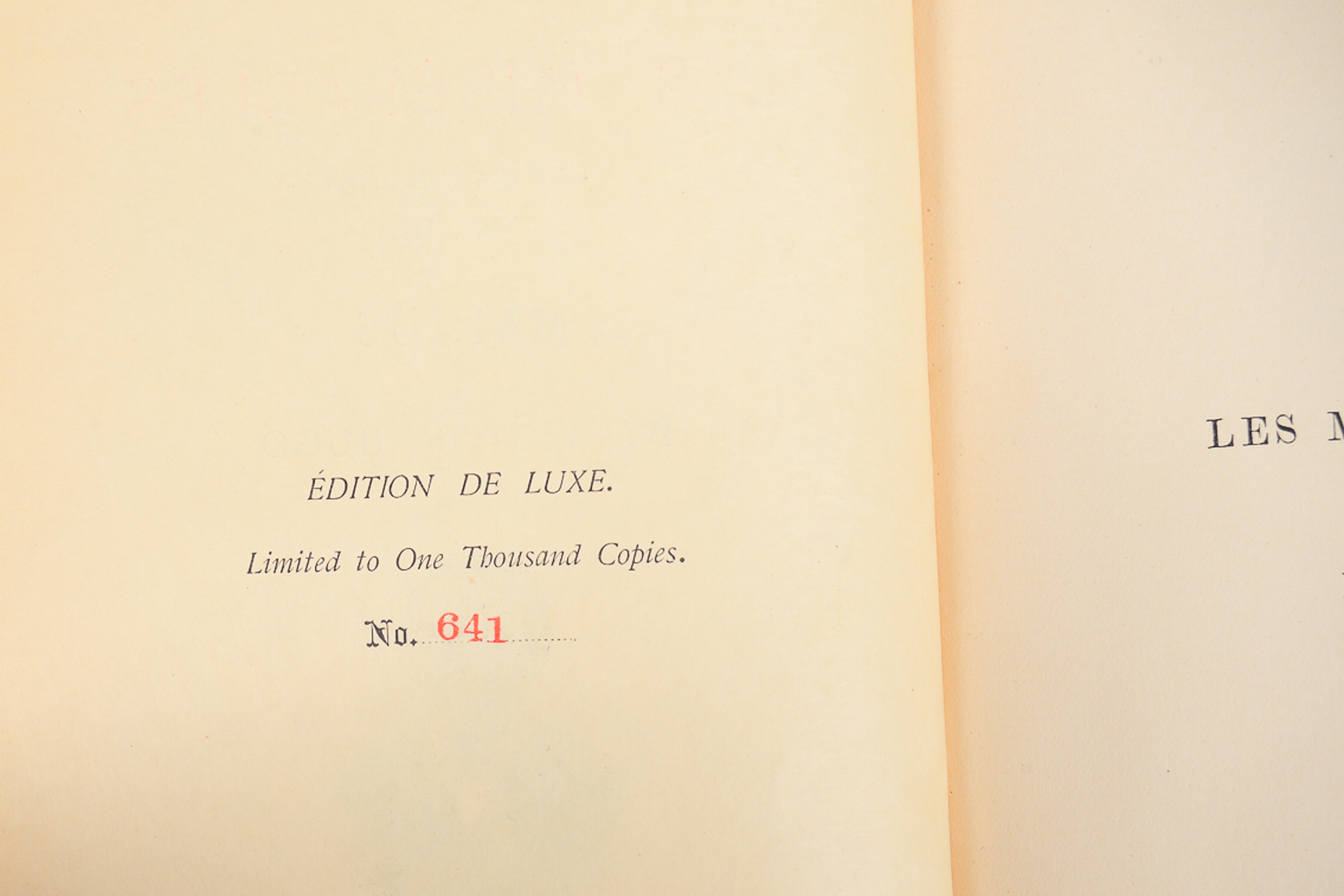 Antique Thirty-Volume Set of "Victor Hugo's Works"