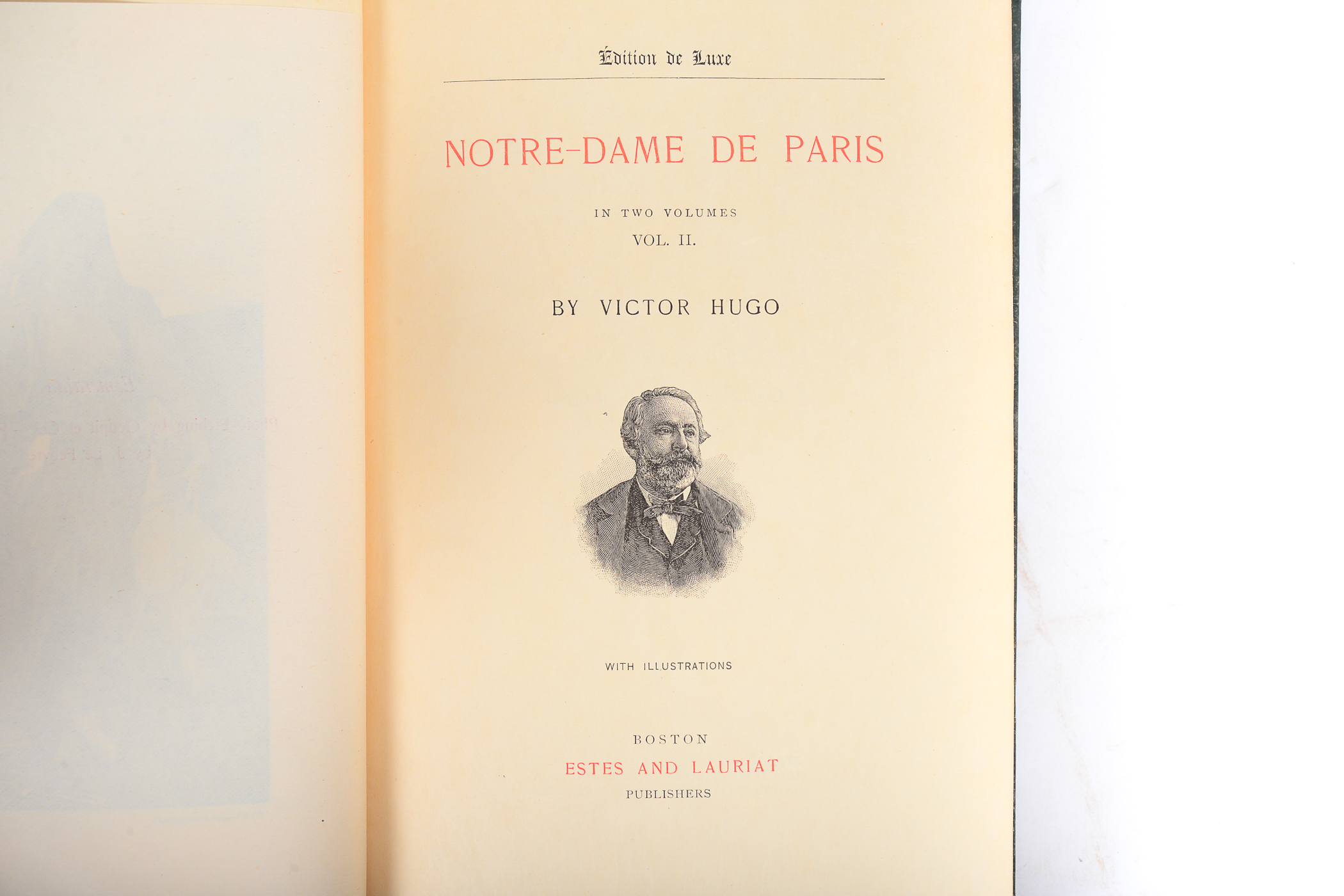 Antique Thirty-Volume Set of "Victor Hugo's Works"