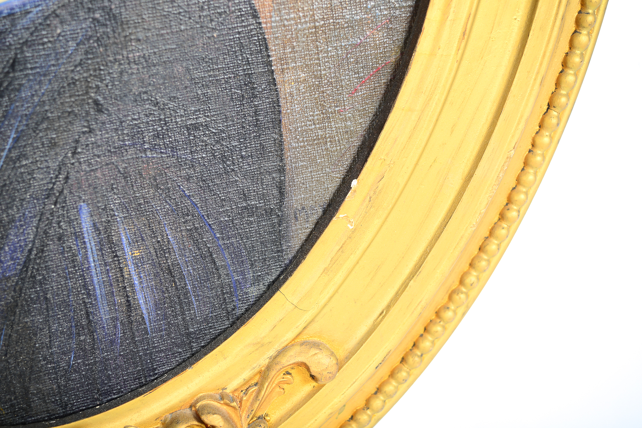 Framed Vintage Portrait Painting