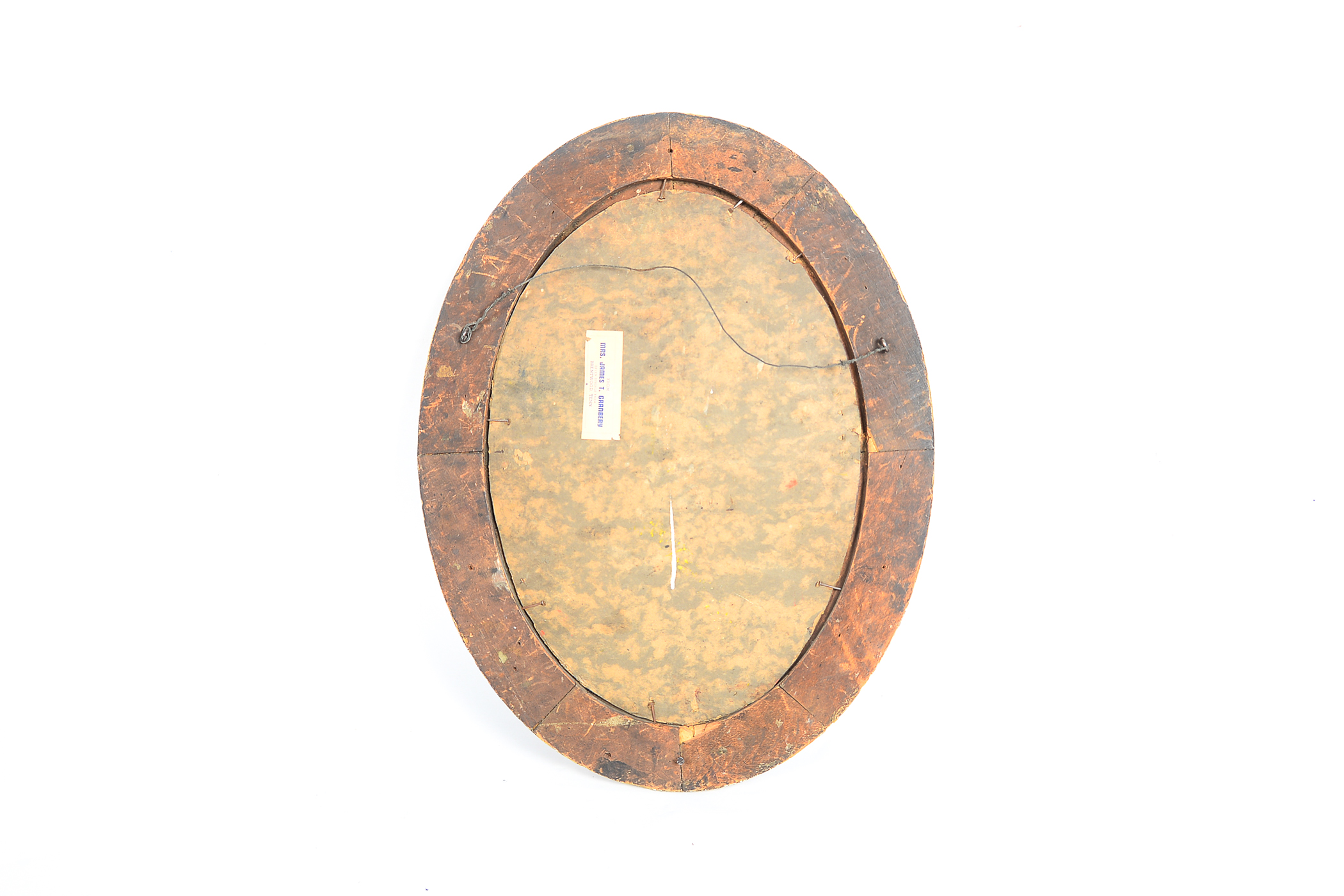 Framed Vintage Portrait Painting