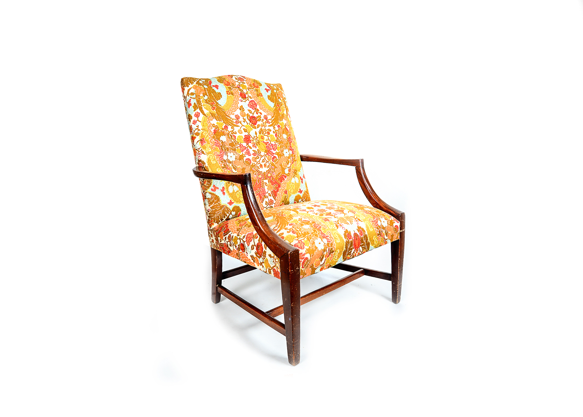 Vintage Upholstered Armchair