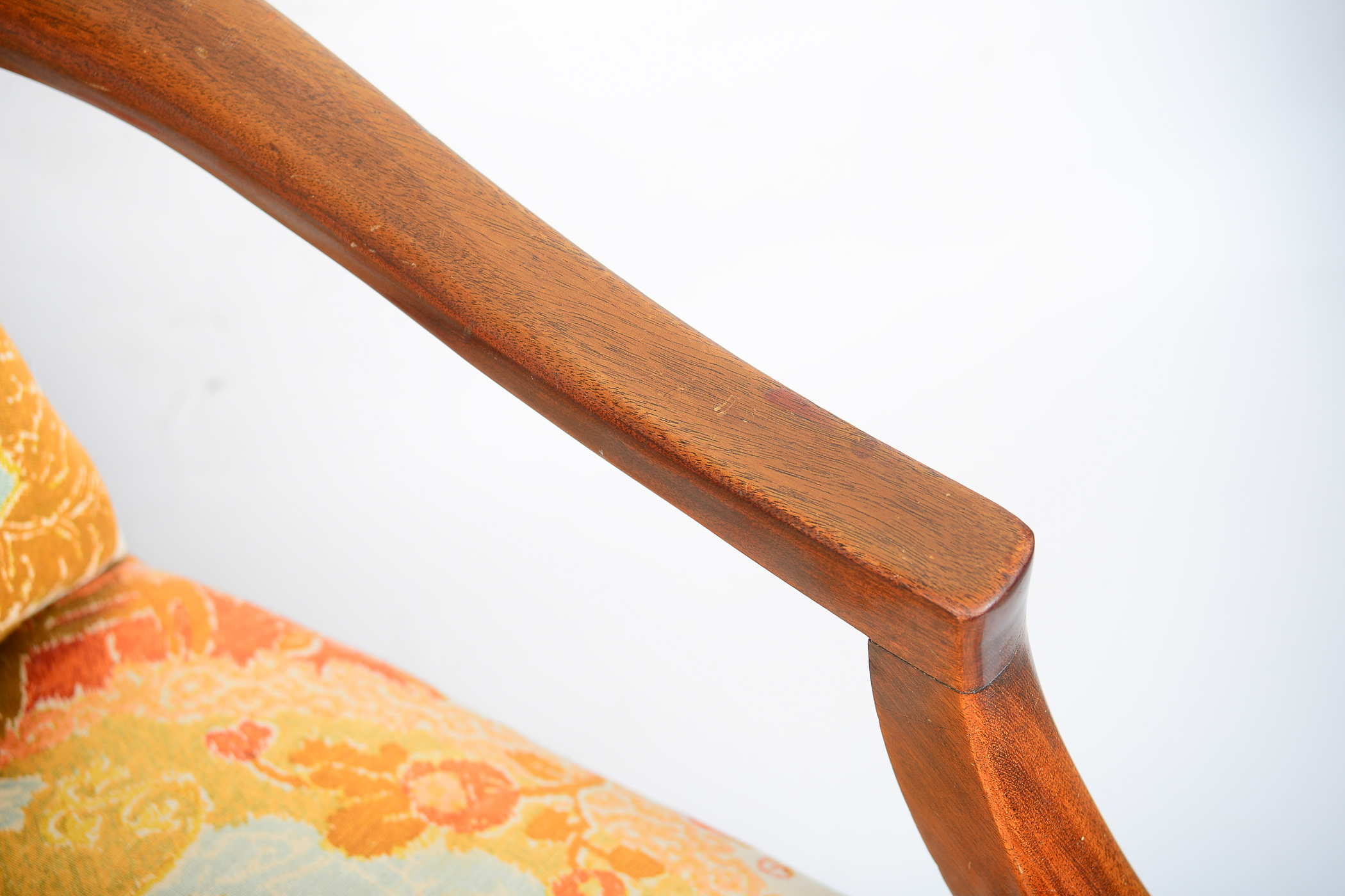 Vintage Upholstered Armchair