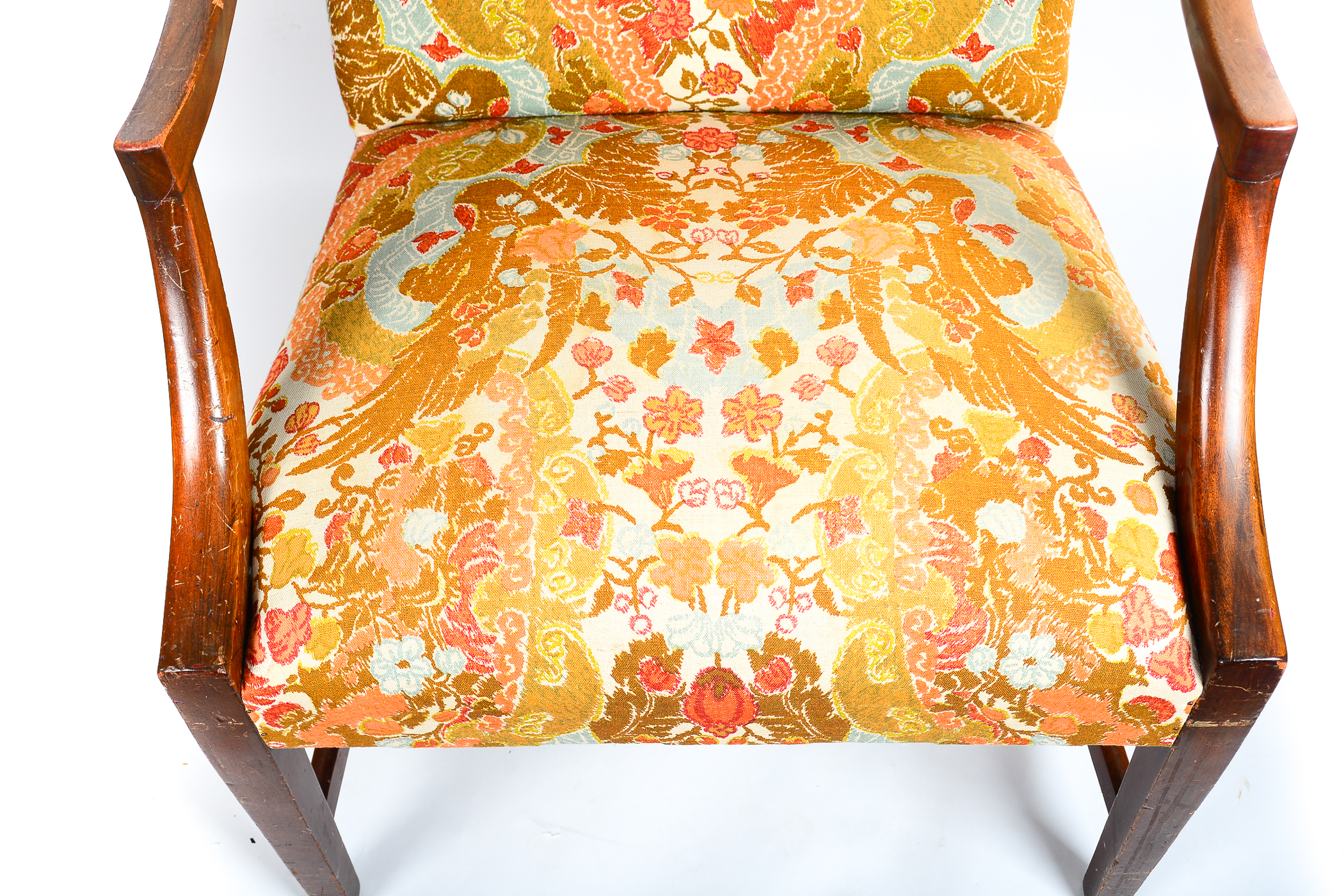 Vintage Upholstered Armchair