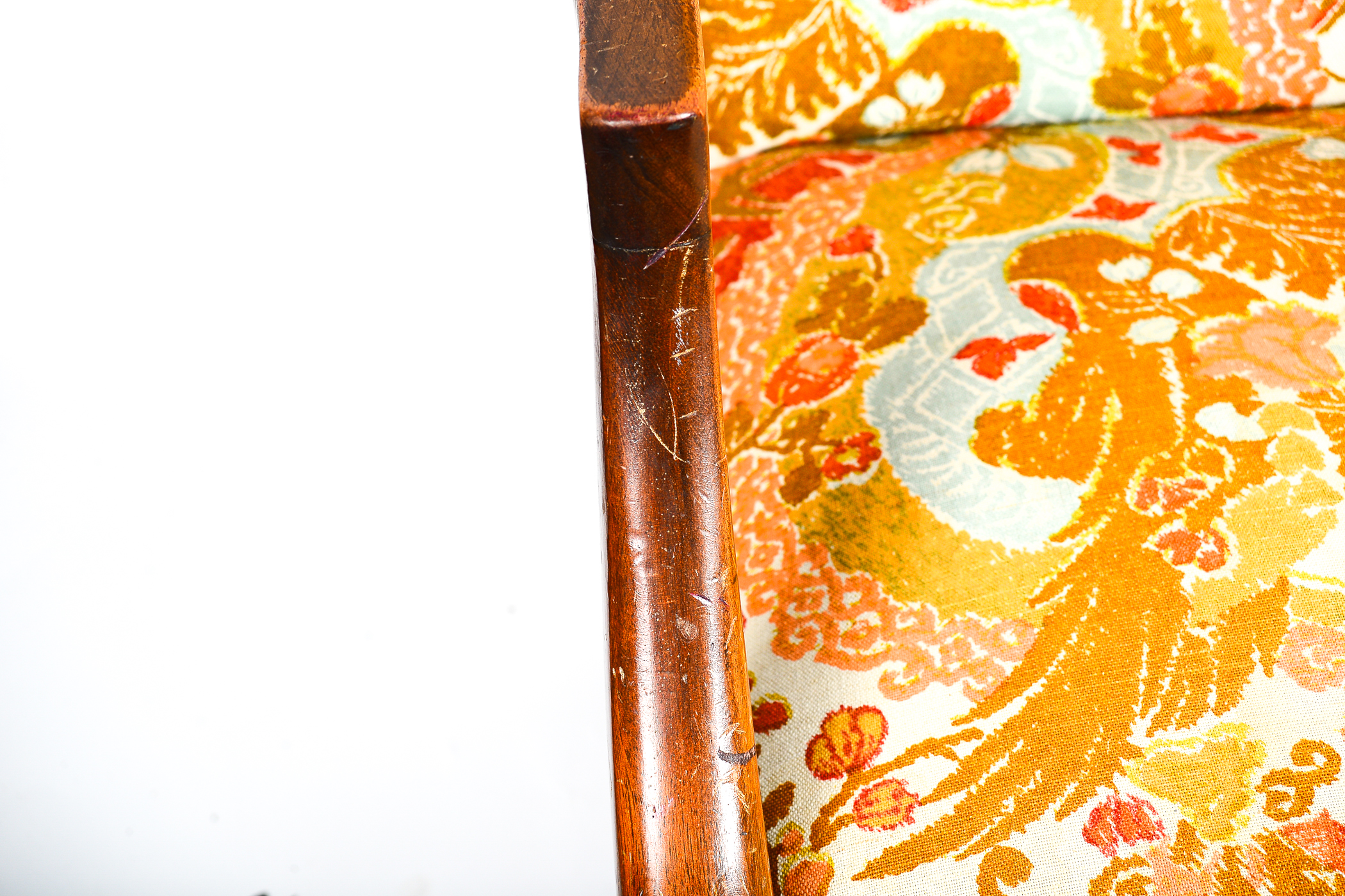 Vintage Upholstered Armchair