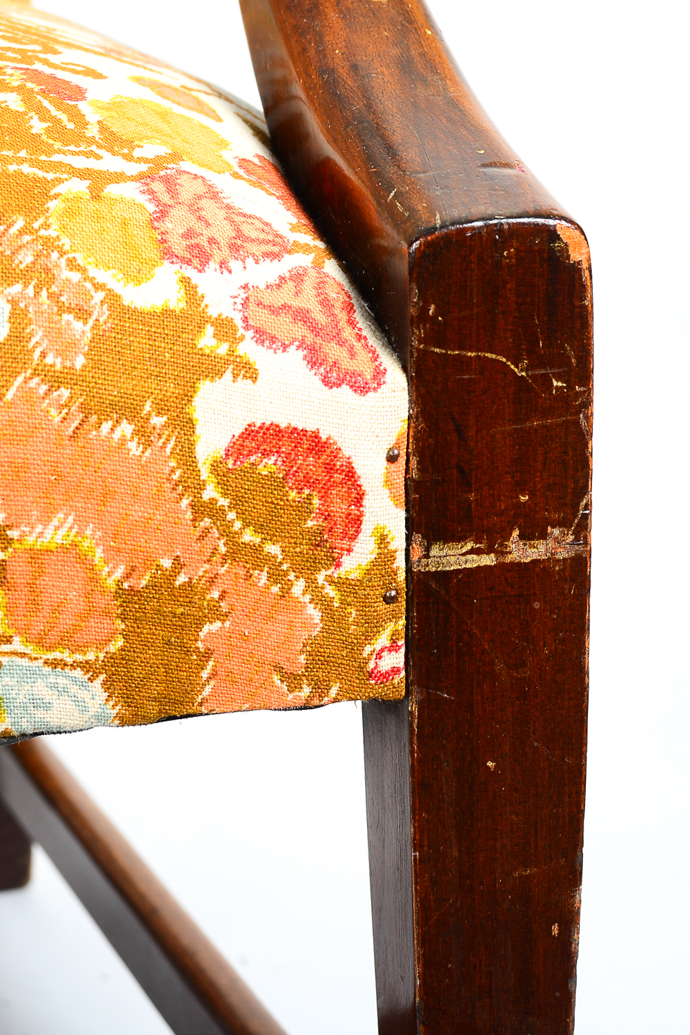 Vintage Upholstered Armchair