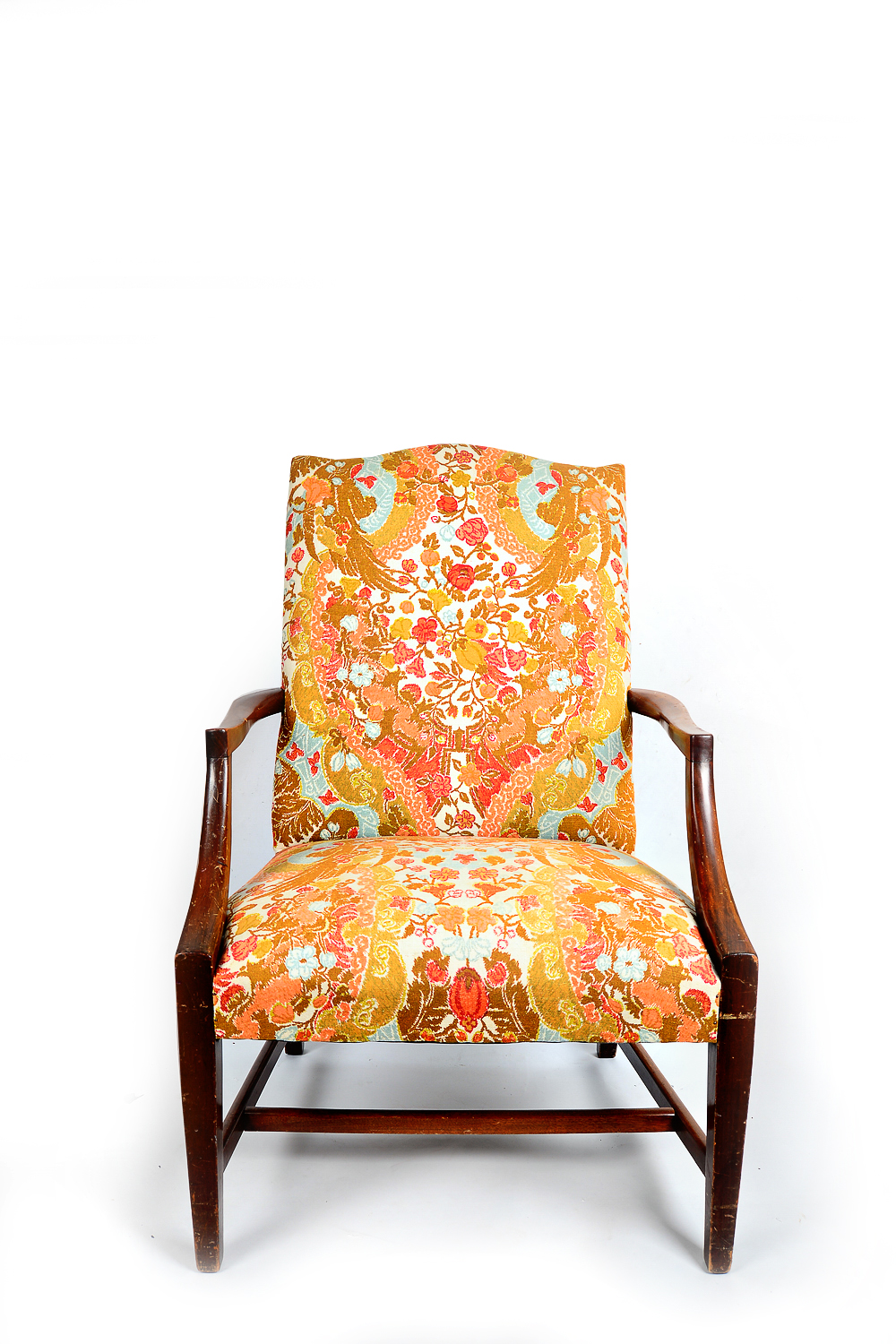 Vintage Upholstered Armchair