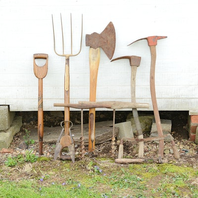 Vintage Log Building Tools Vintage Log Building Tools
