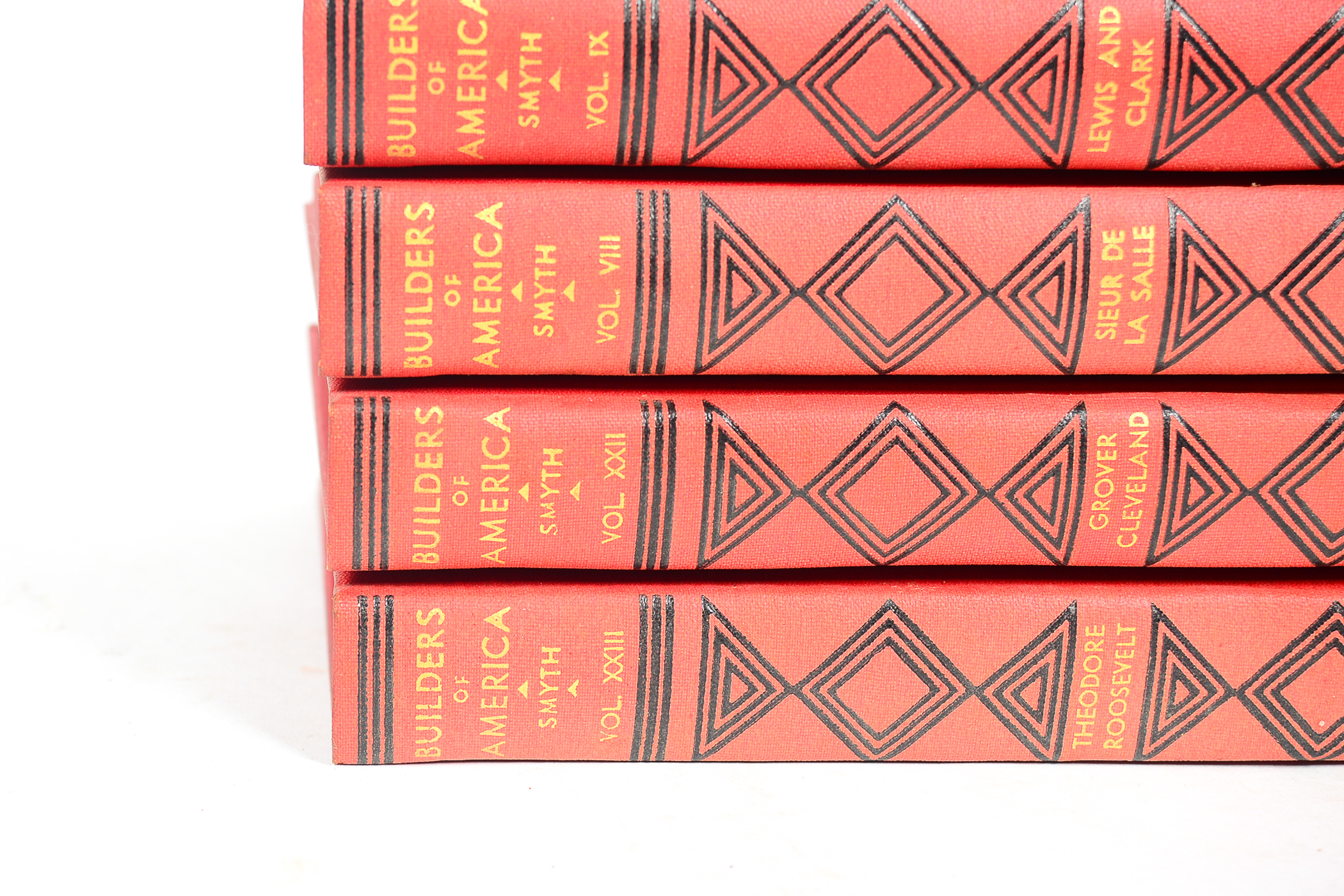 1931 "The Builders of America" Twenty-Four Volume Set