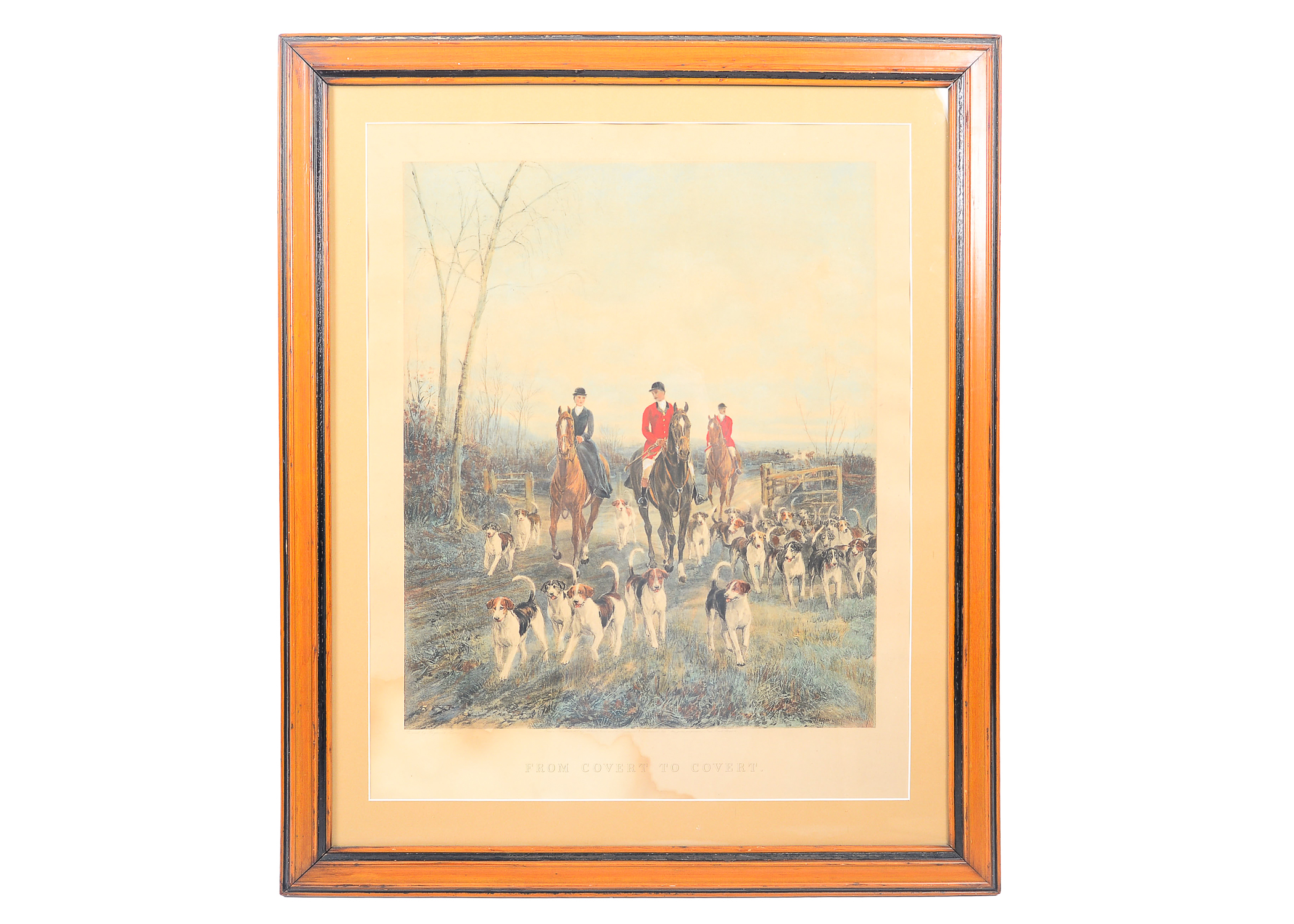 E.A.S. Douglas "From Covert to Covert" Print