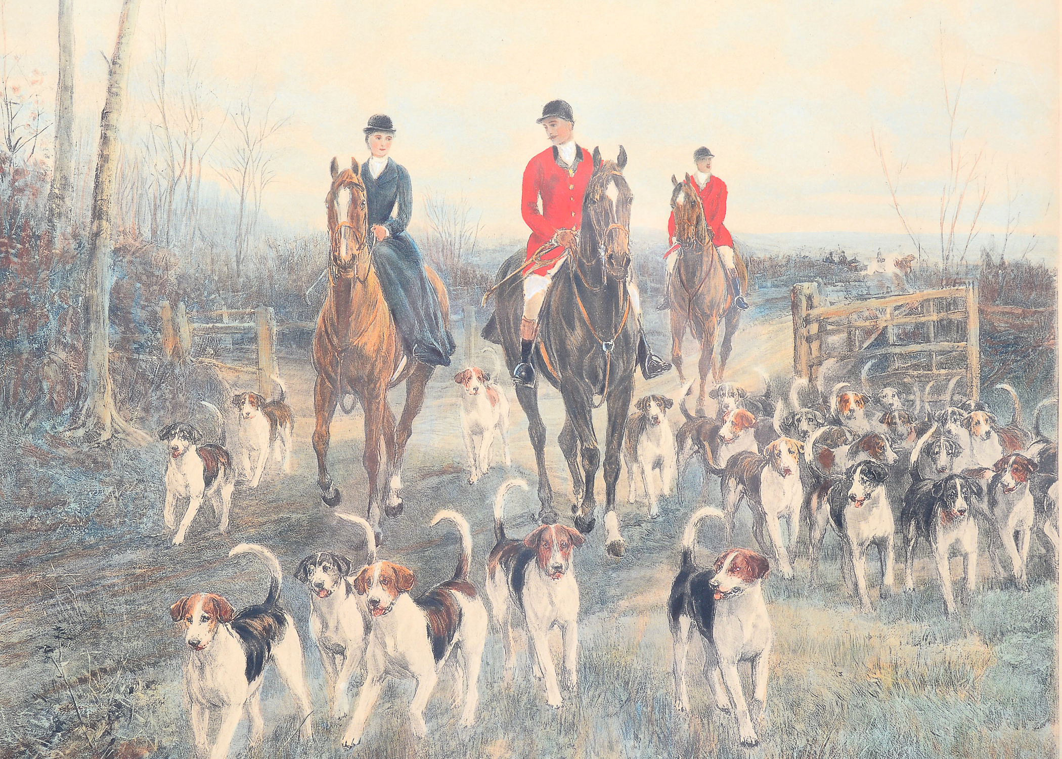 E.A.S. Douglas "From Covert to Covert" Print