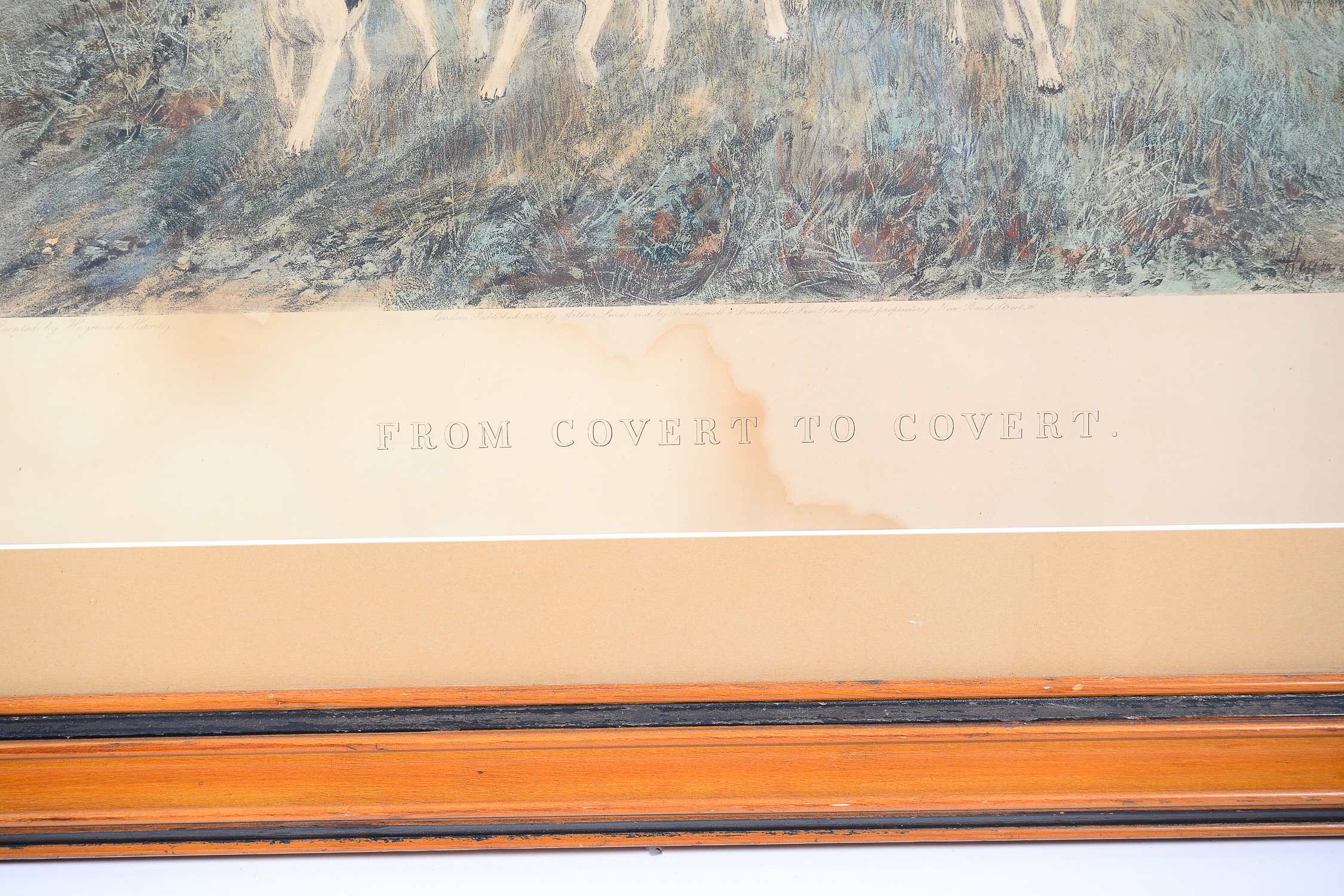 E.A.S. Douglas "From Covert to Covert" Print