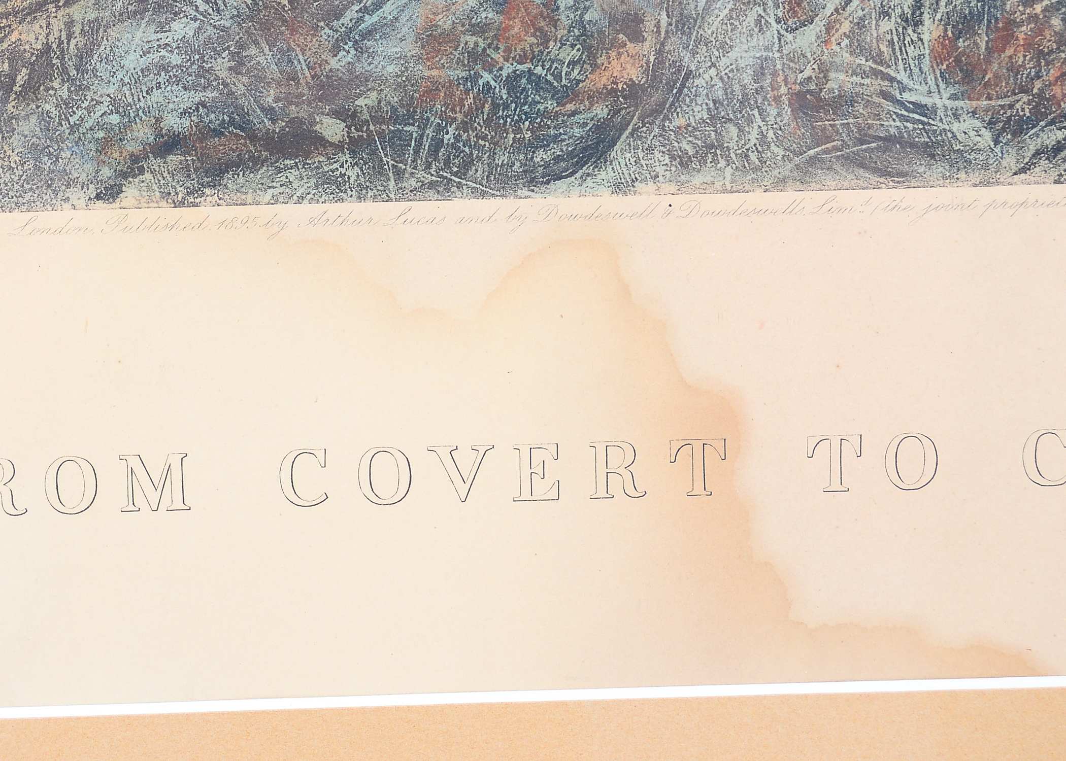 E.A.S. Douglas "From Covert to Covert" Print