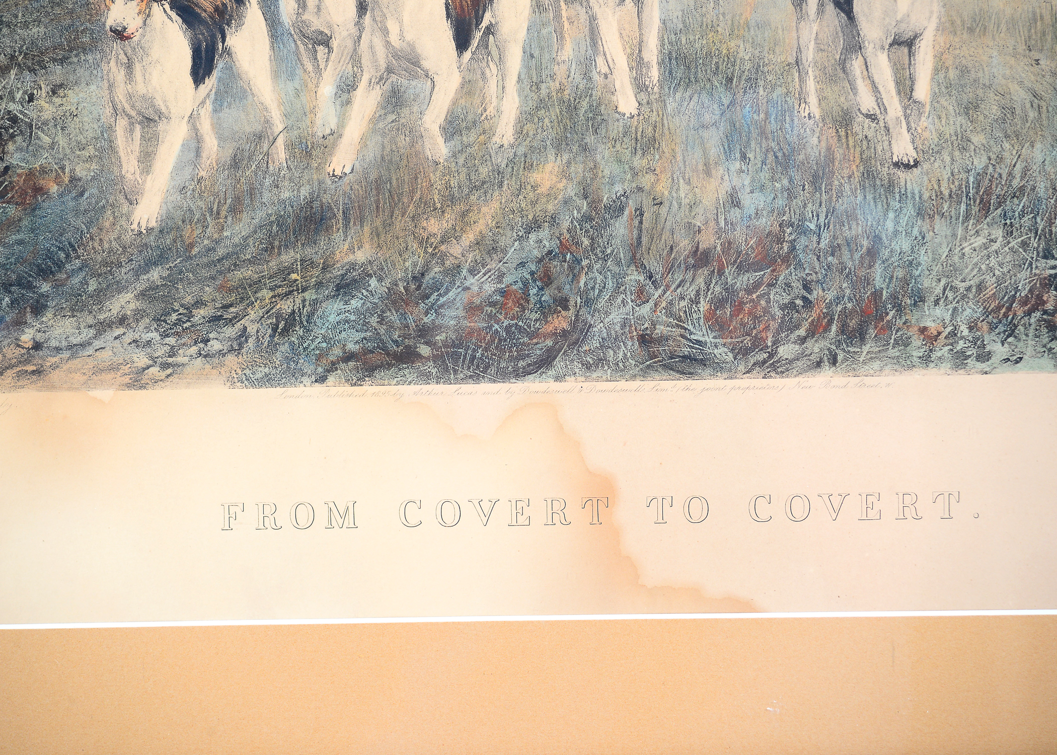 E.A.S. Douglas "From Covert to Covert" Print