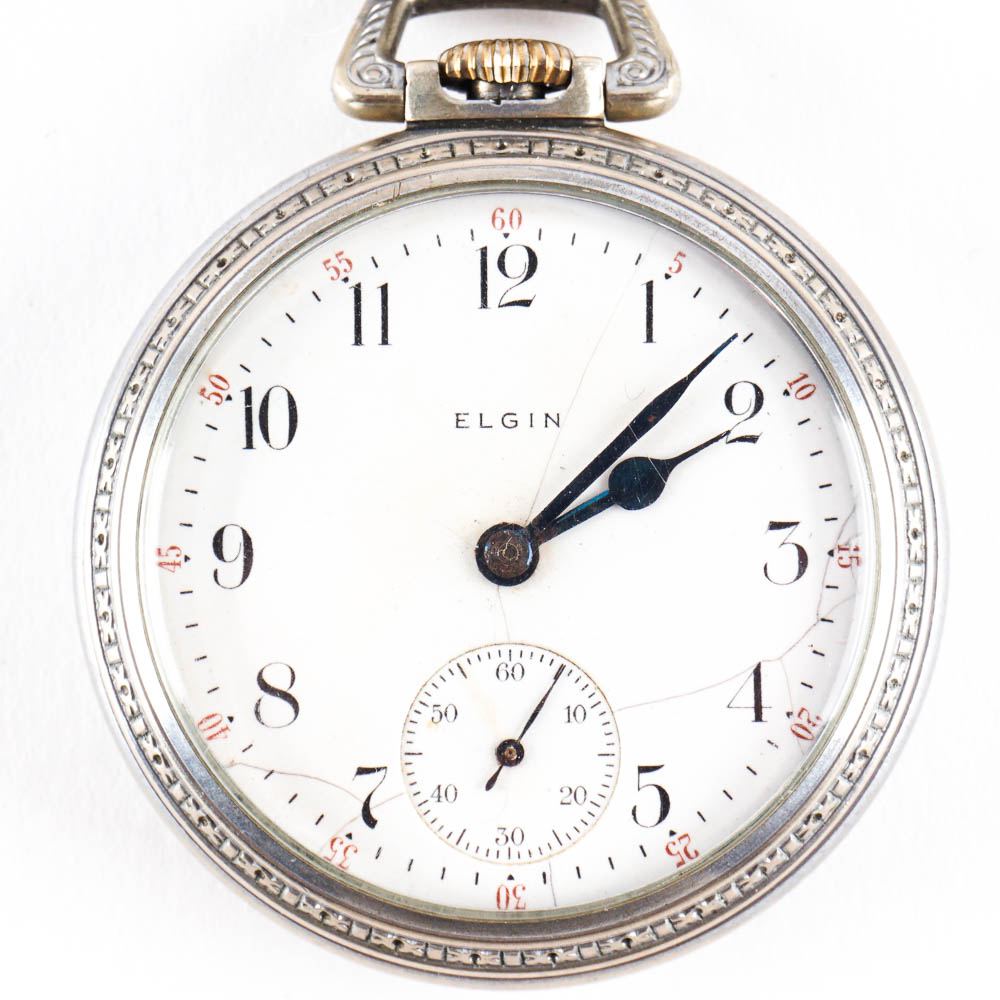Elgin Pocket Watch Pair