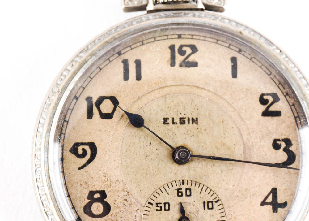 Elgin Pocket Watch Pair