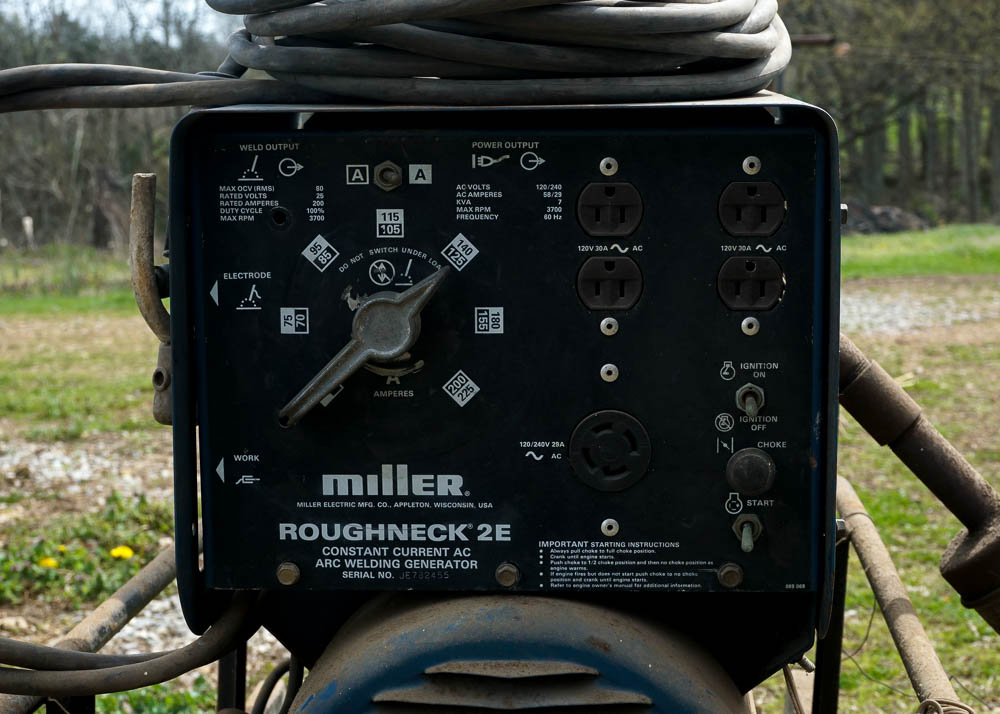 Miller Roughneck 2E Arc Welder