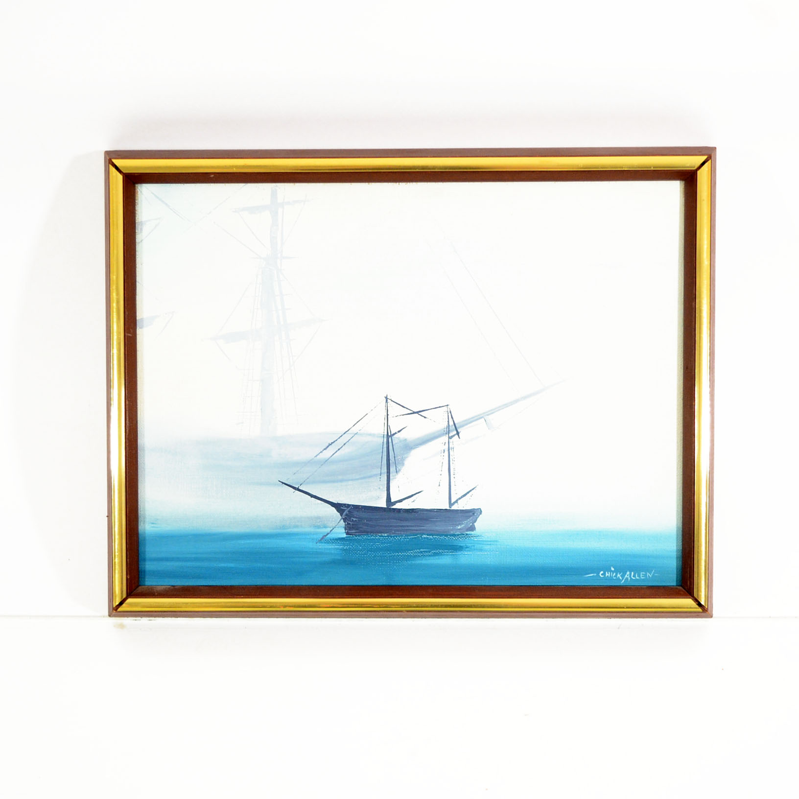 Oil On Canvas by Chick Allen