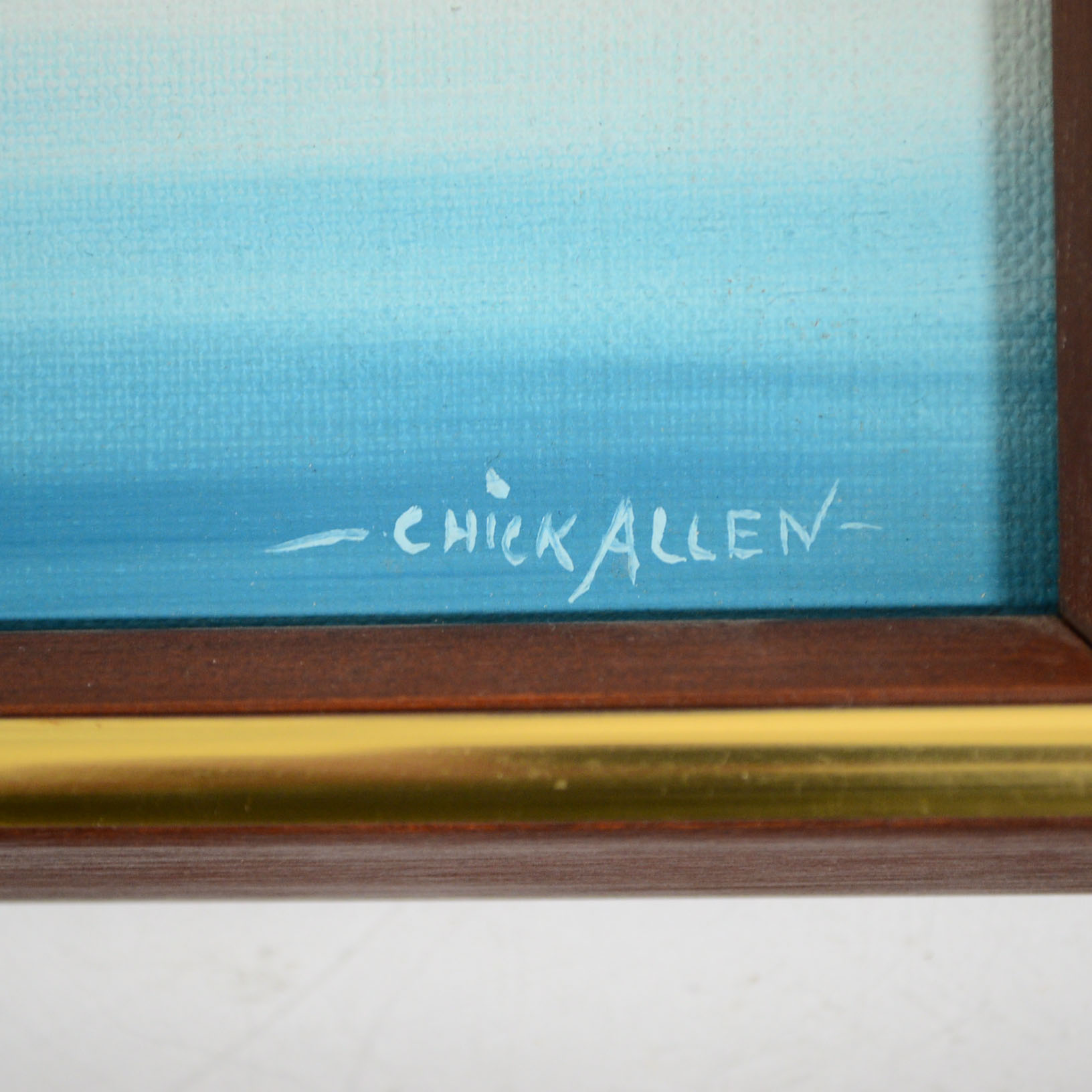 Oil On Canvas by Chick Allen