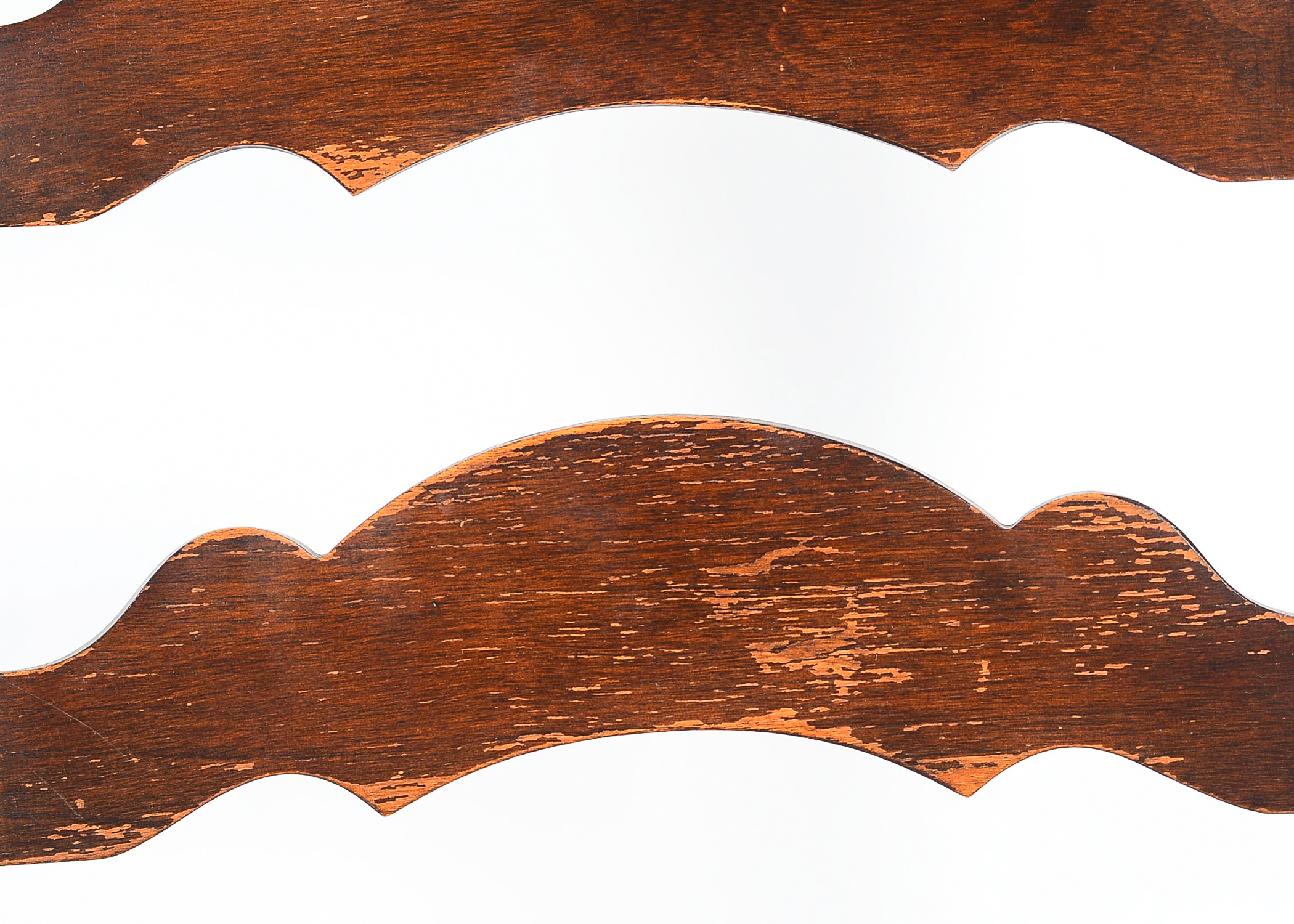 Two Vintage Rush Seat Chairs