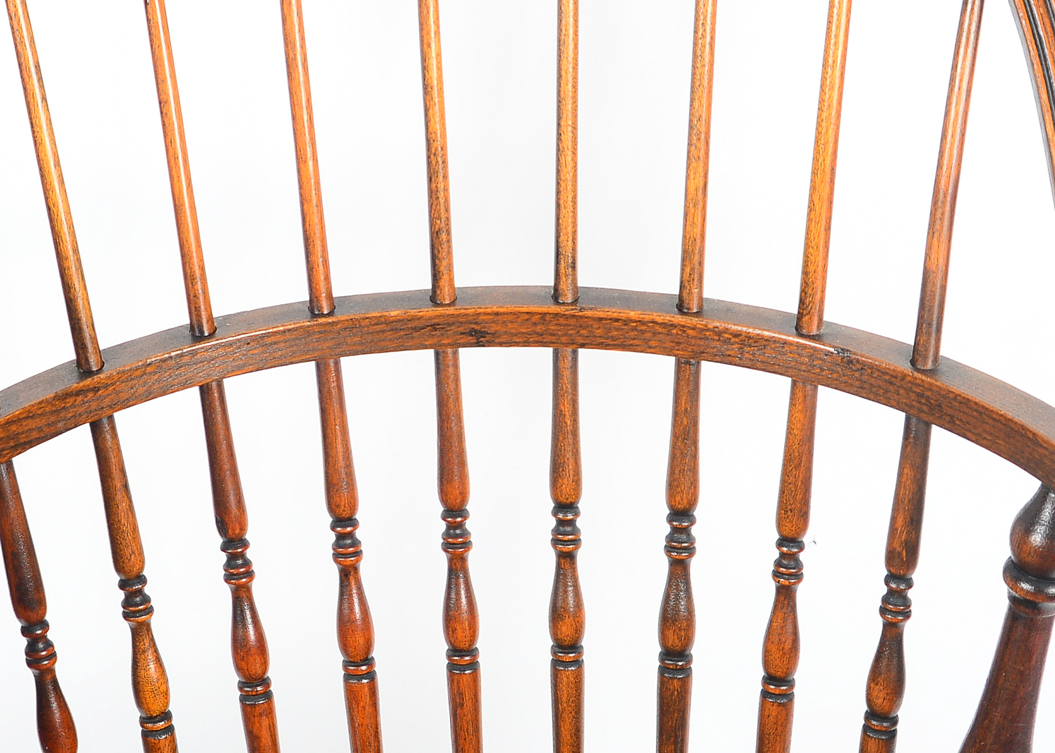 Two Vintage Rush Seat Chairs