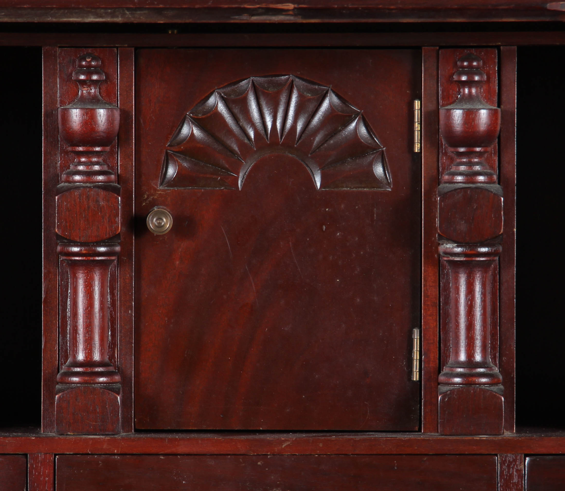 Chippendale Style Mahogany Secretary Desk from Maddox Furniture