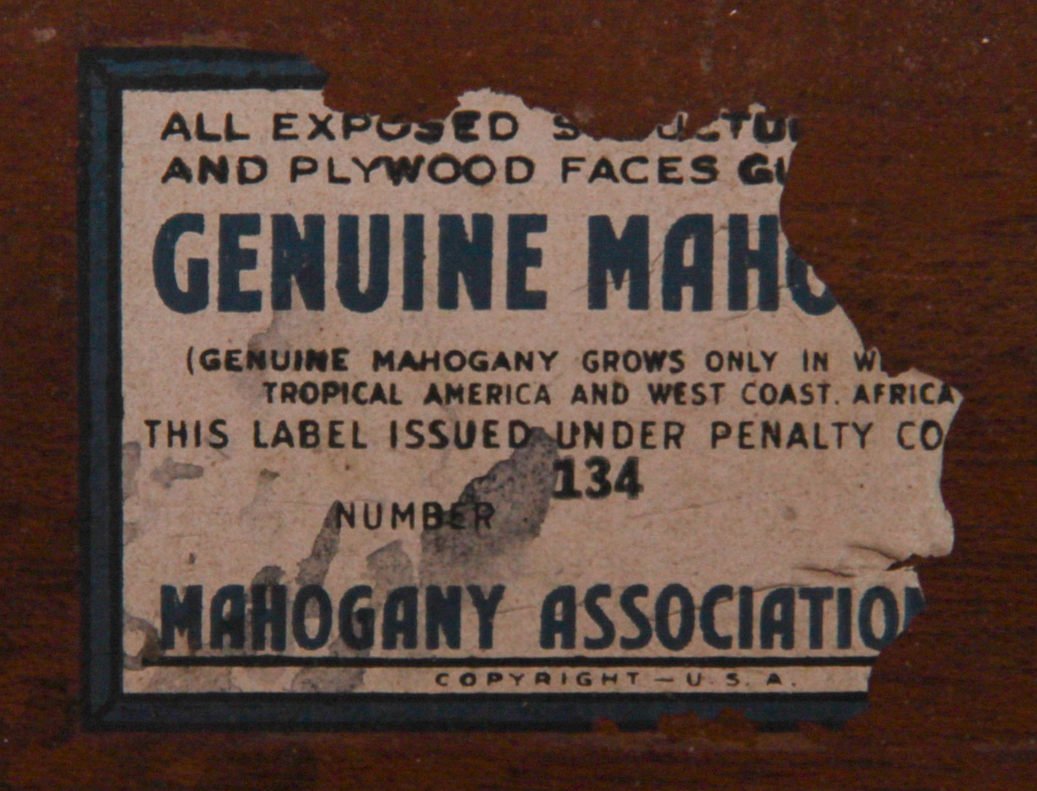 Chippendale Style Mahogany Secretary Desk from Maddox Furniture