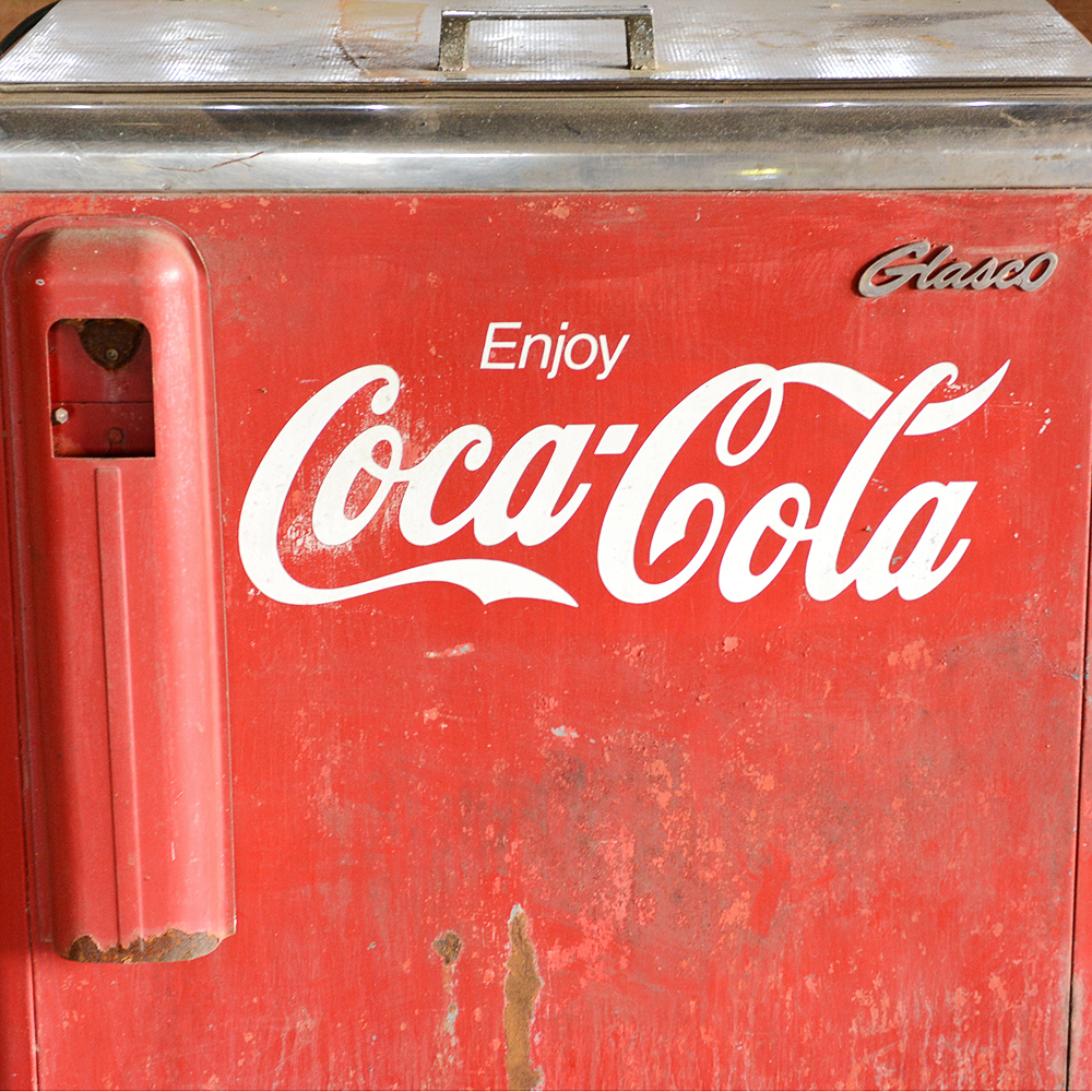 Vintage Coca-Cola Refridgerator