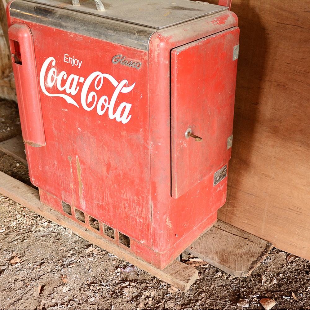 Vintage Coca-Cola Refridgerator
