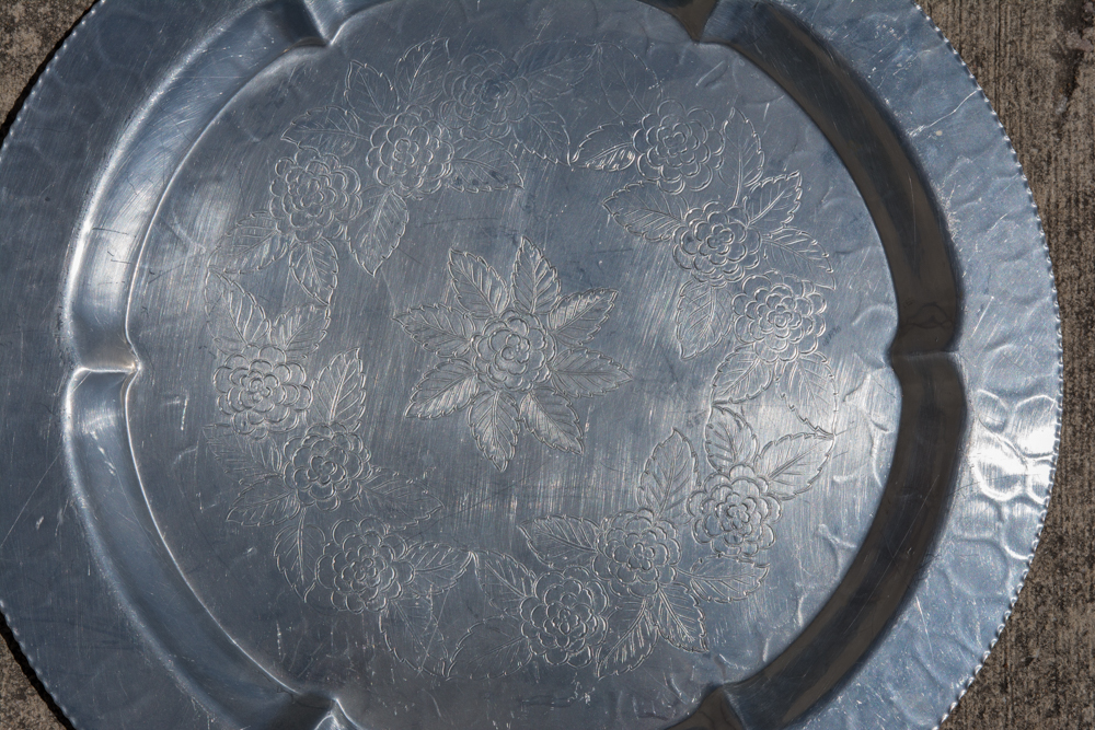 Serving Trays and Tray Stand