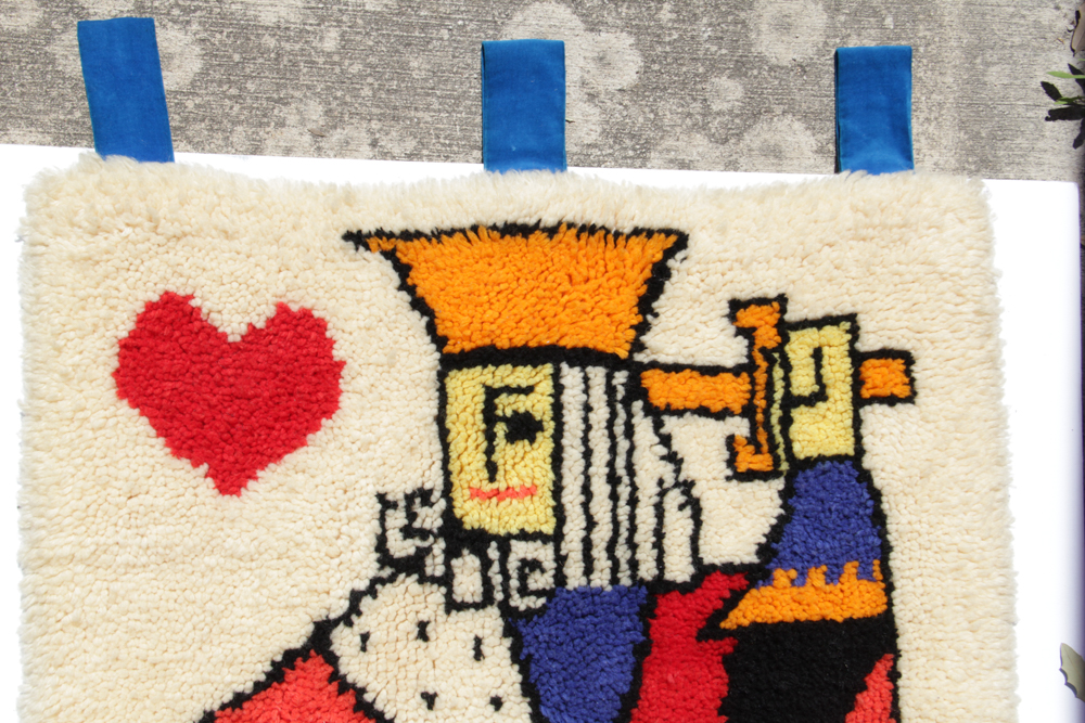 Pair of Decorative Hanging Mats