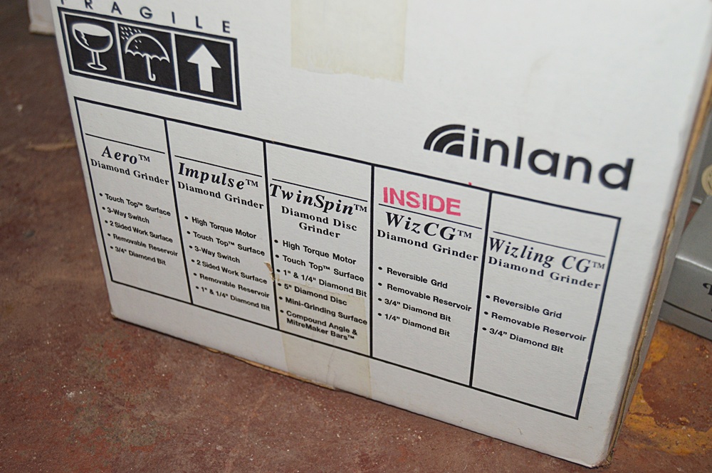 Finland Diamond Grinder, InterthermTurbo Heater, Bentley Battery Charger