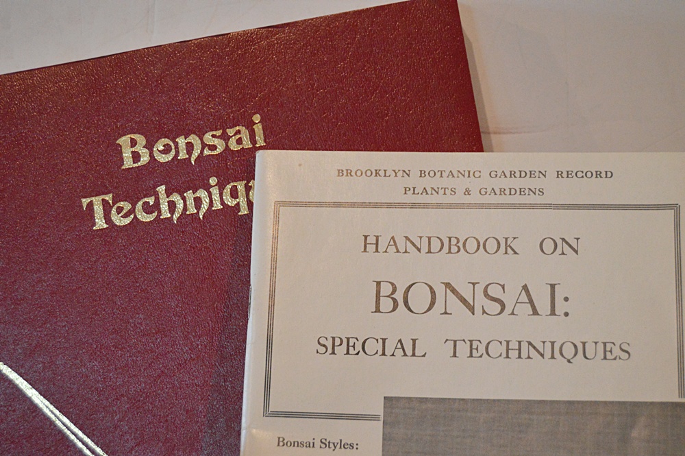 Bonsai Pottery Planters and Books