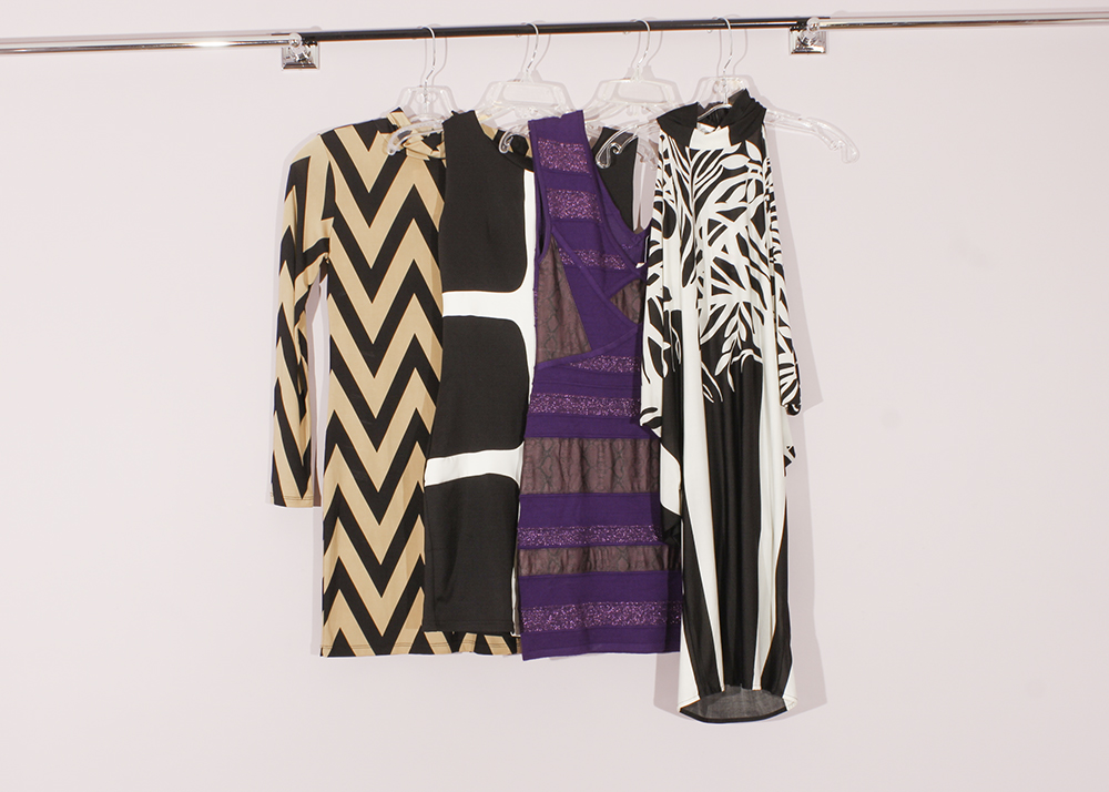 Quartet of New Size S Contemporary Cocktail Dresses