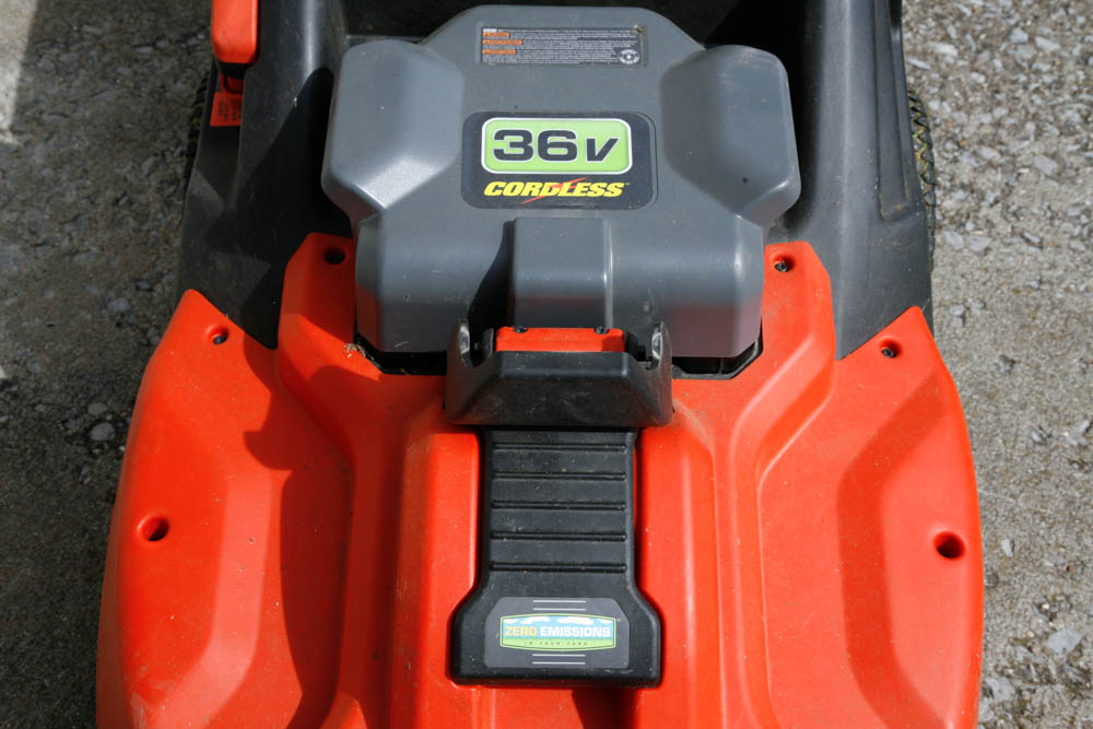 Black and Decker Cordless Electric Lawnmower