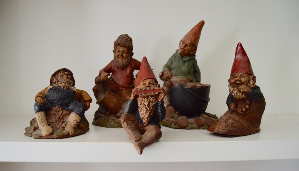 Gnomes by Artist Tom Clark for Cairn Studio