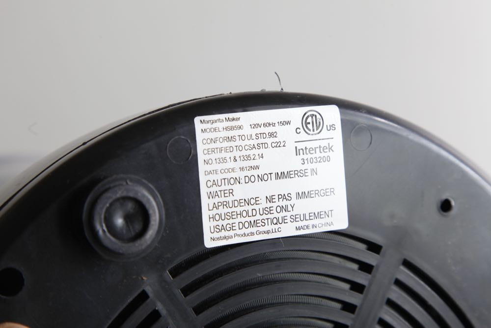 Margarator Margarita and Slush Machine with Bar Accessories