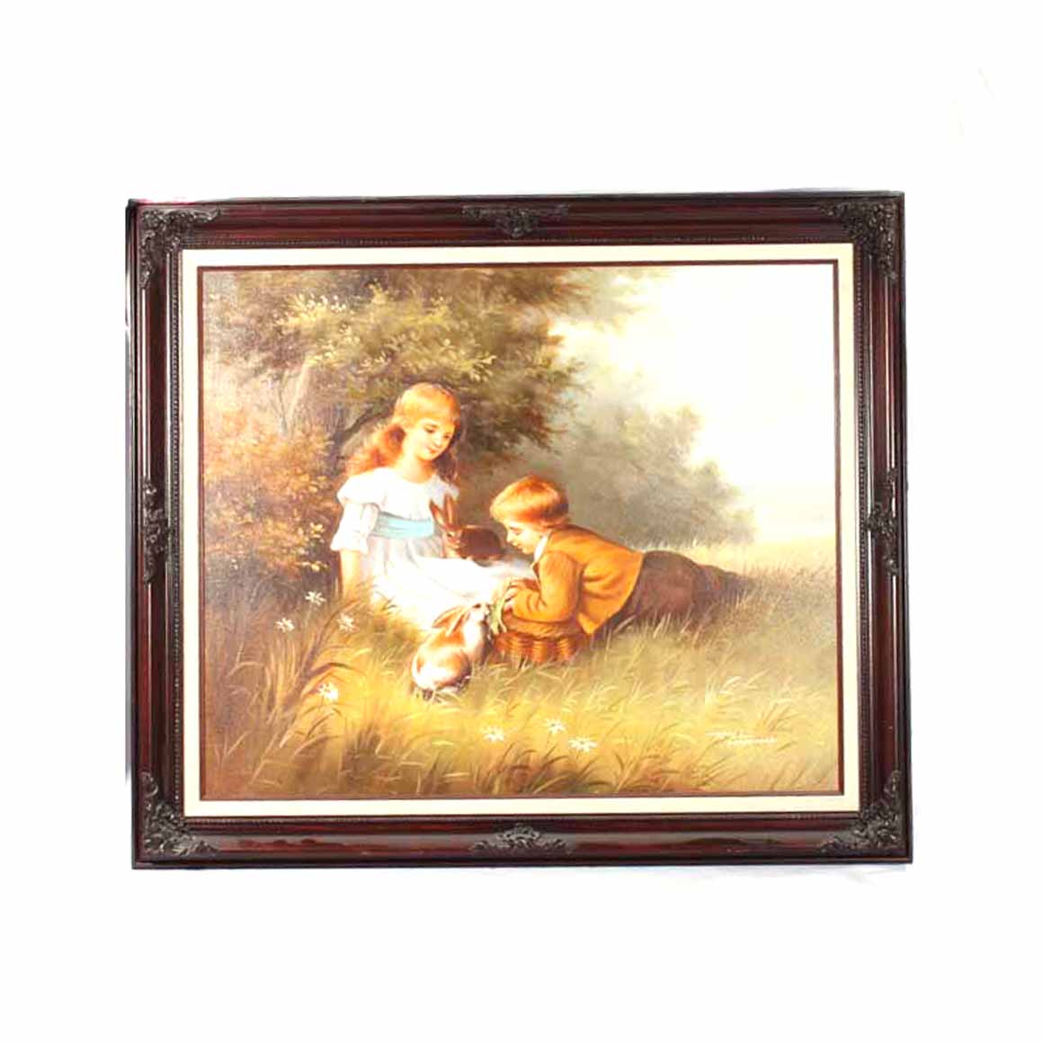 Original Bill Hopeman Oil Painting