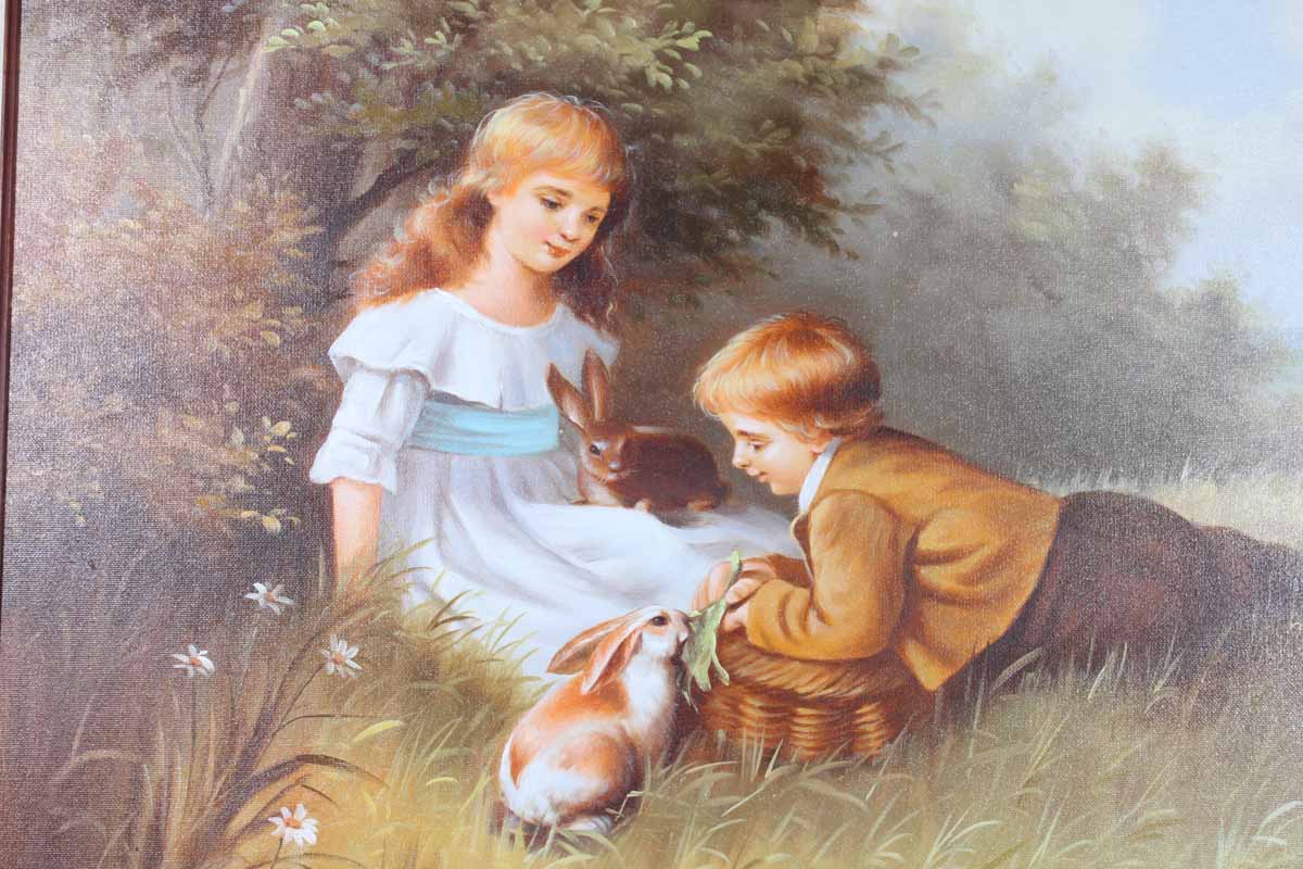 Original Bill Hopeman Oil Painting