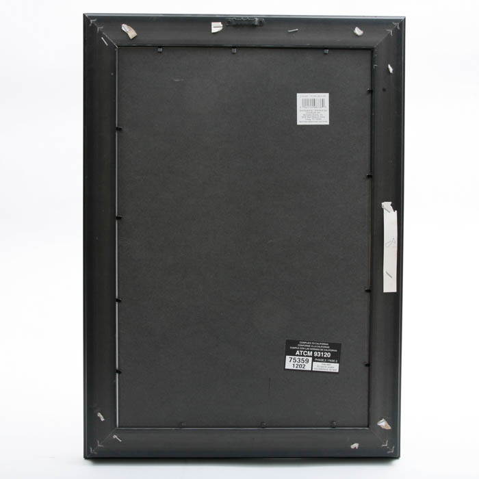 Signed and Framed Katie Upton White Horse Offset Lithograph