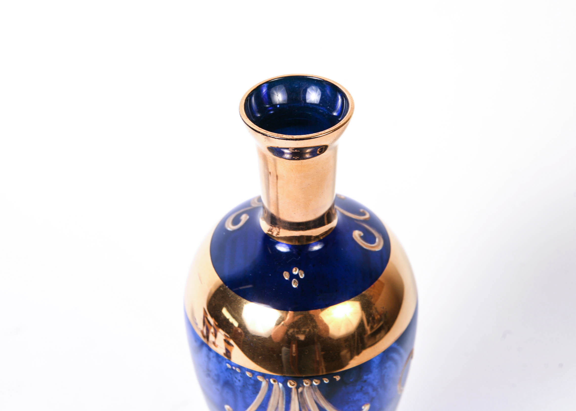 Vintage Cordial Decanter and Glasses