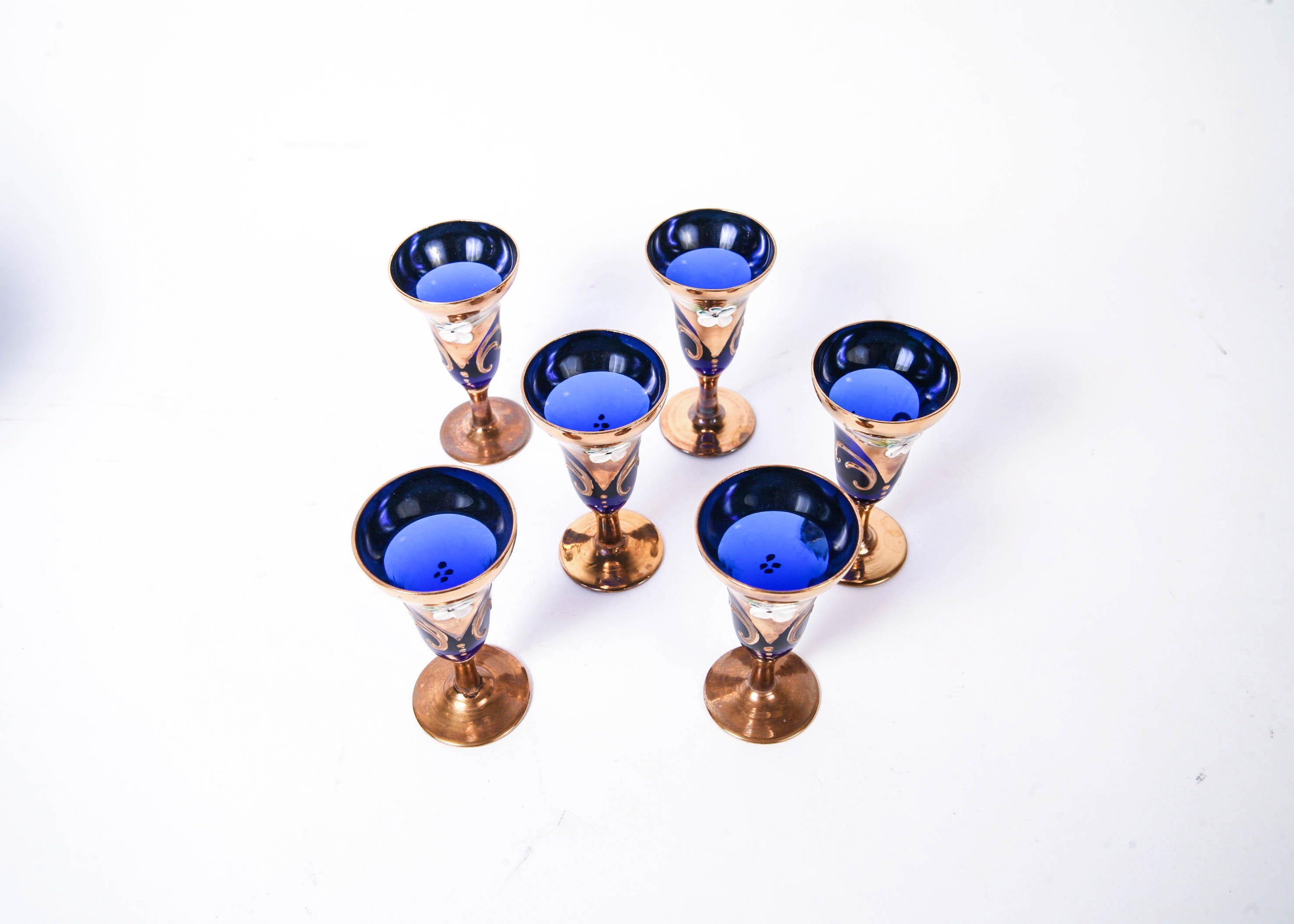 Vintage Cordial Decanter and Glasses