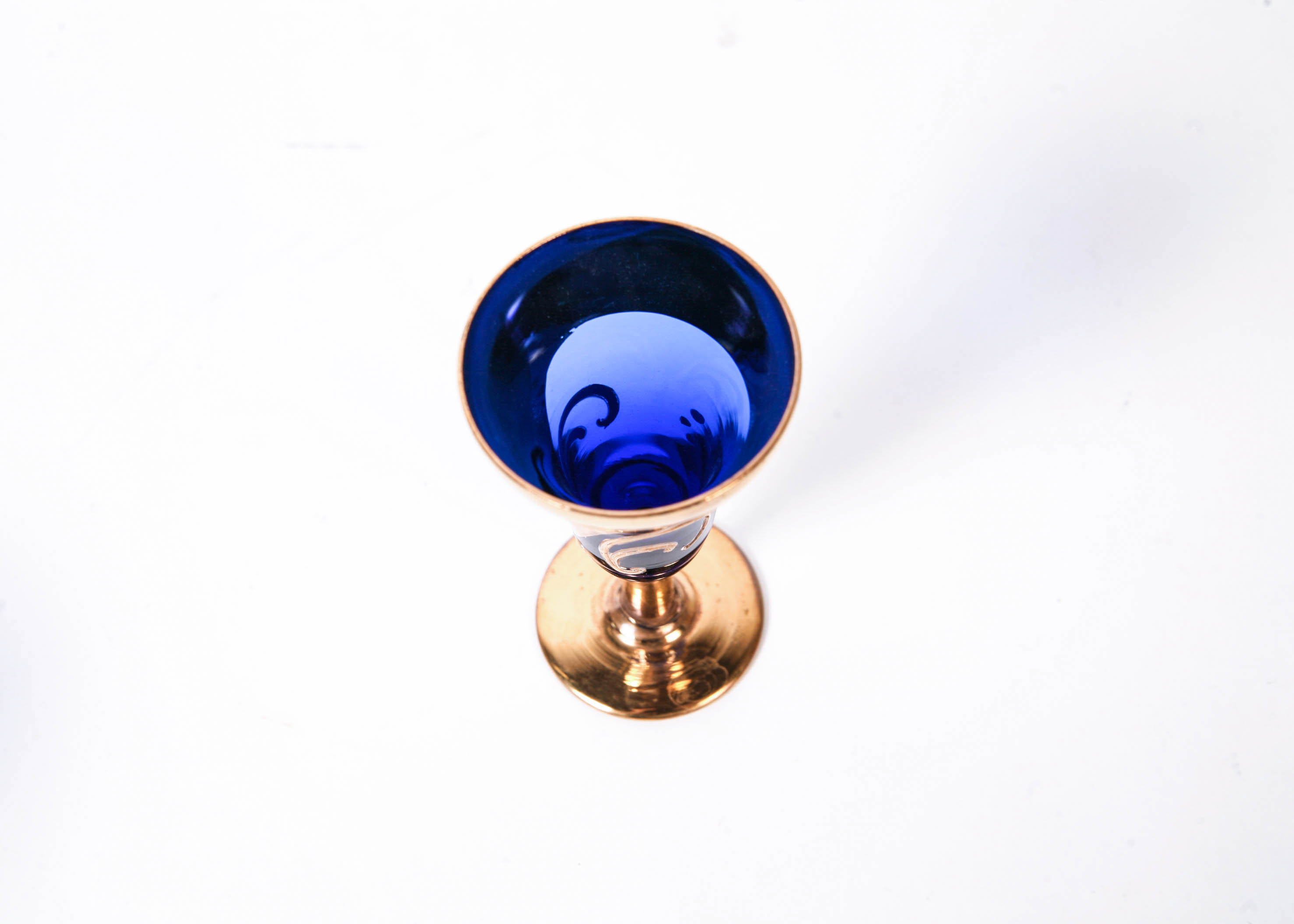 Vintage Cordial Decanter and Glasses