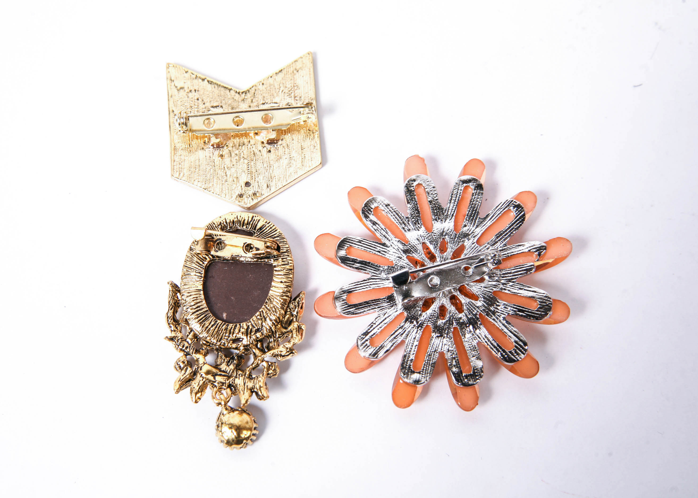 Trio of Brooches