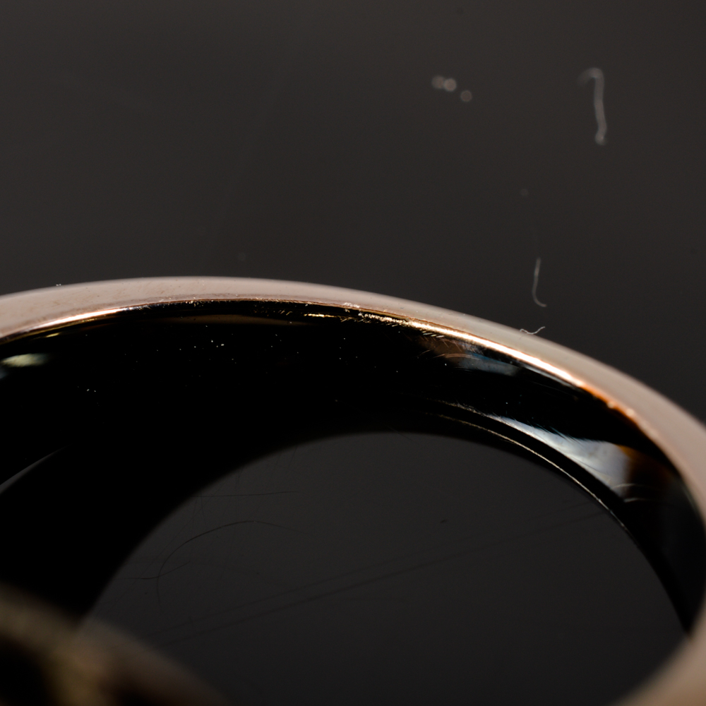 14KT White Gold 7.00ctw Fancy Brown Diamond Ring