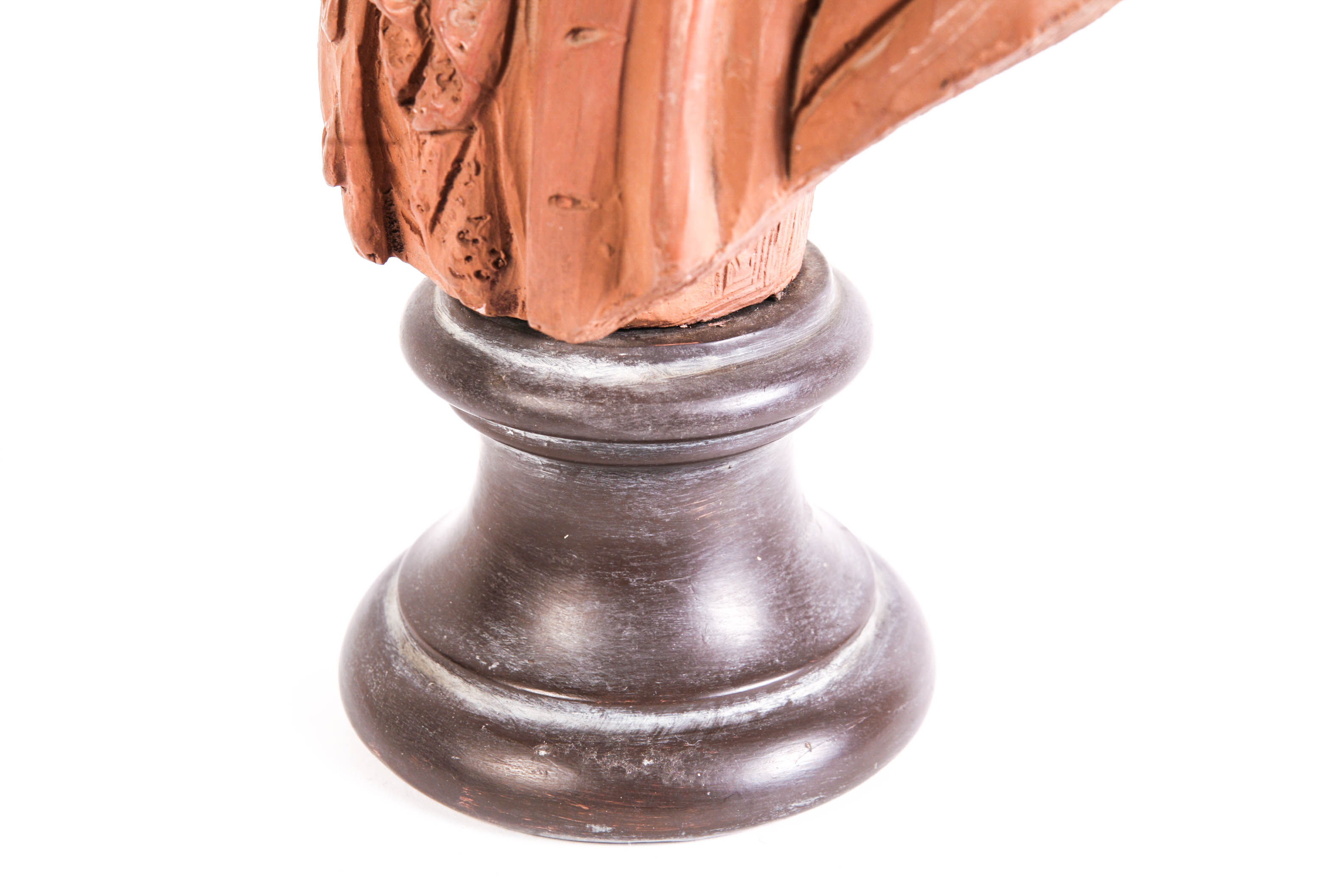 Houdon Style Louise and Alexandre Brogniart Plaster Busts