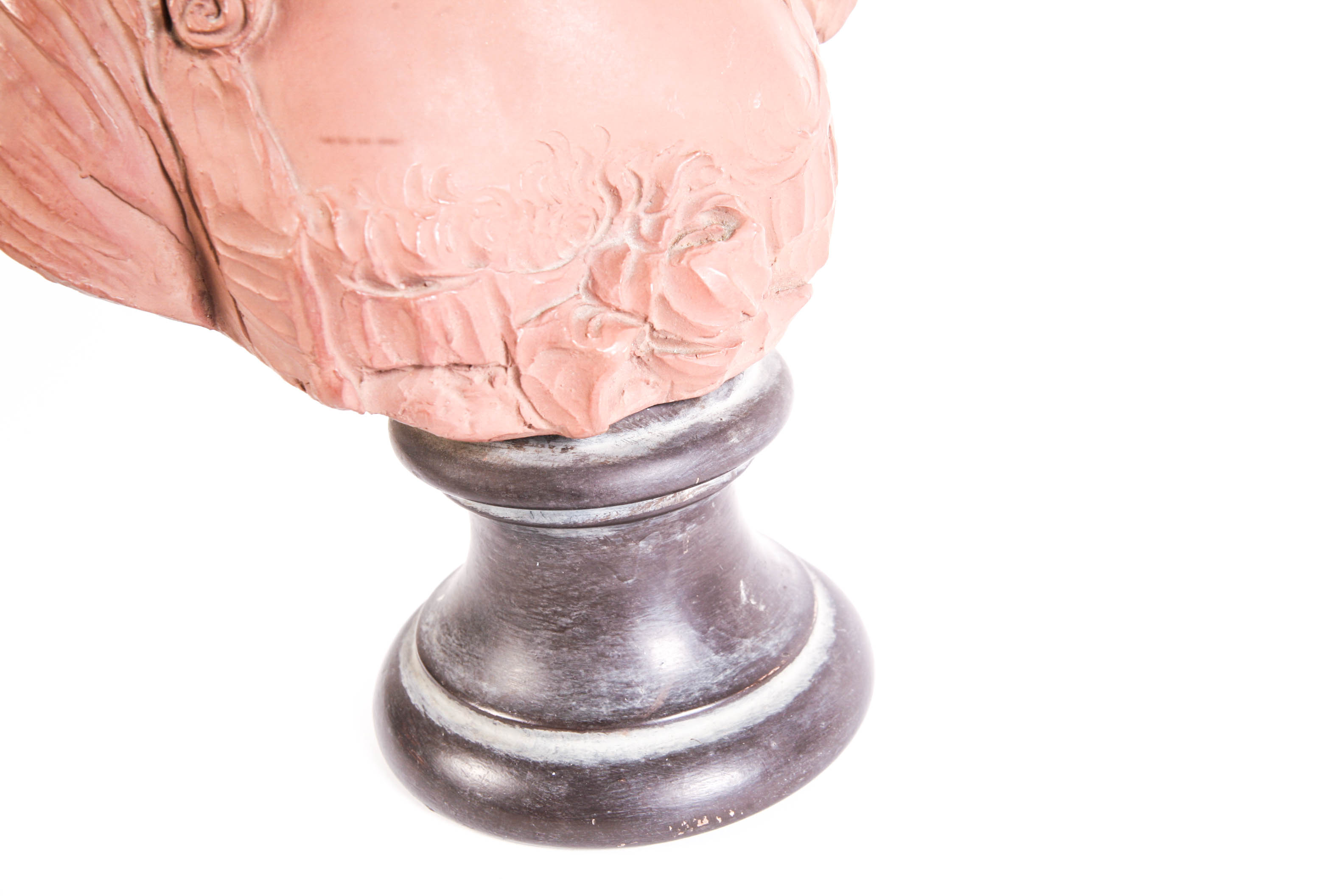 Houdon Style Louise and Alexandre Brogniart Plaster Busts