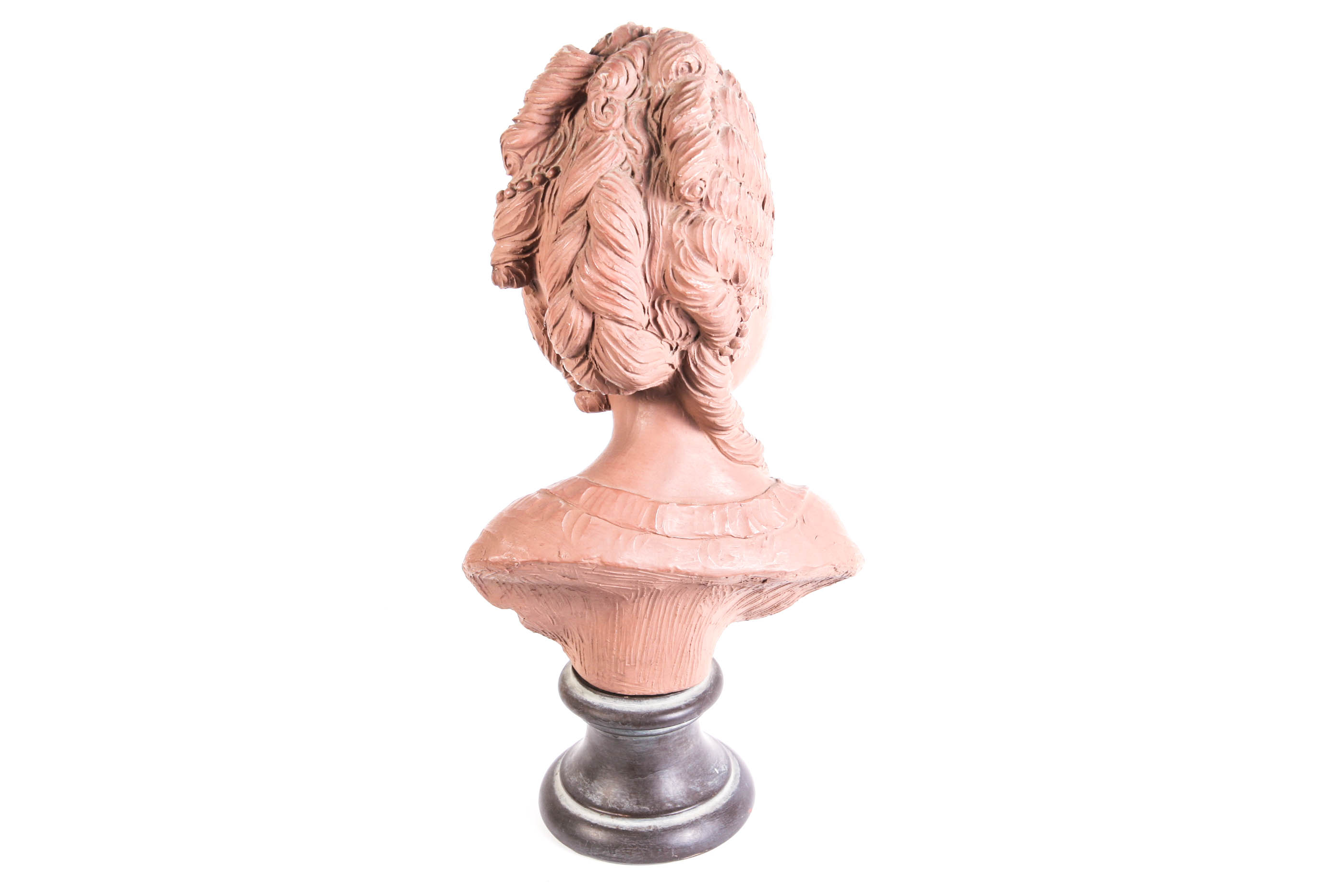 Houdon Style Louise and Alexandre Brogniart Plaster Busts