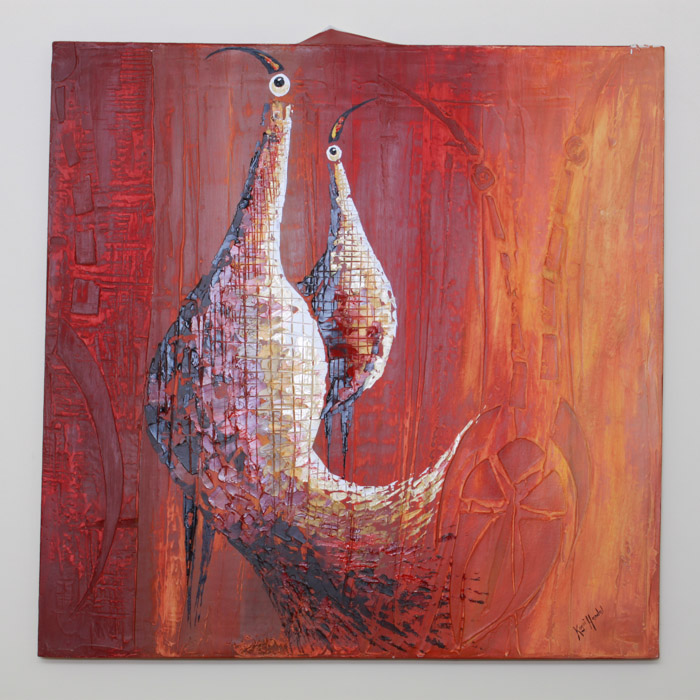 Original Painting of Birds by Koqui Handal
