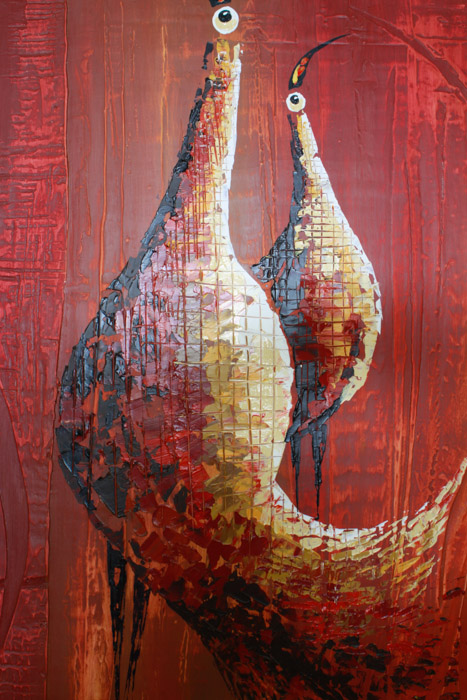 Original Painting of Birds by Koqui Handal