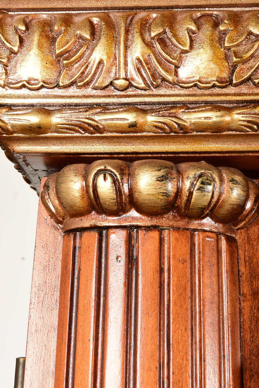 Ornate Mirrored Armoire